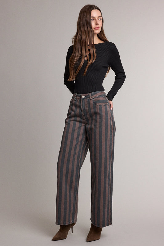Vintage Stripe Jeans