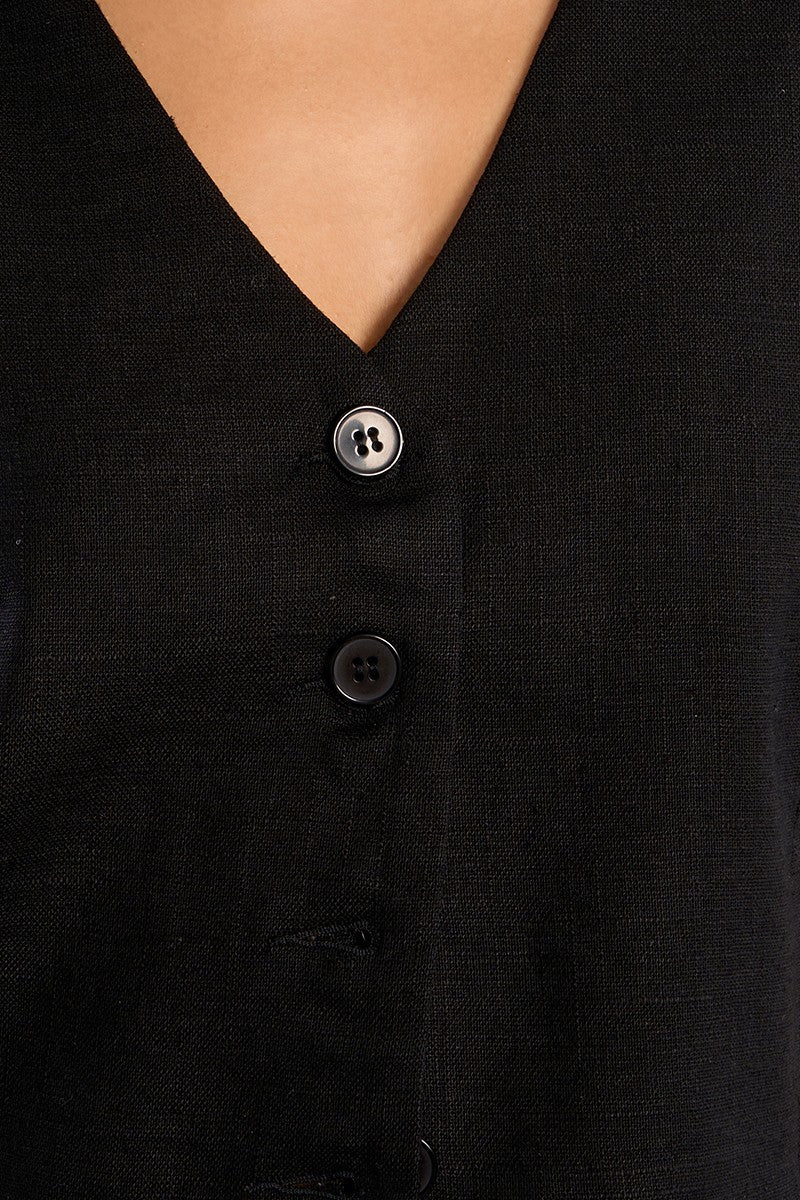 Piper Linen Vest