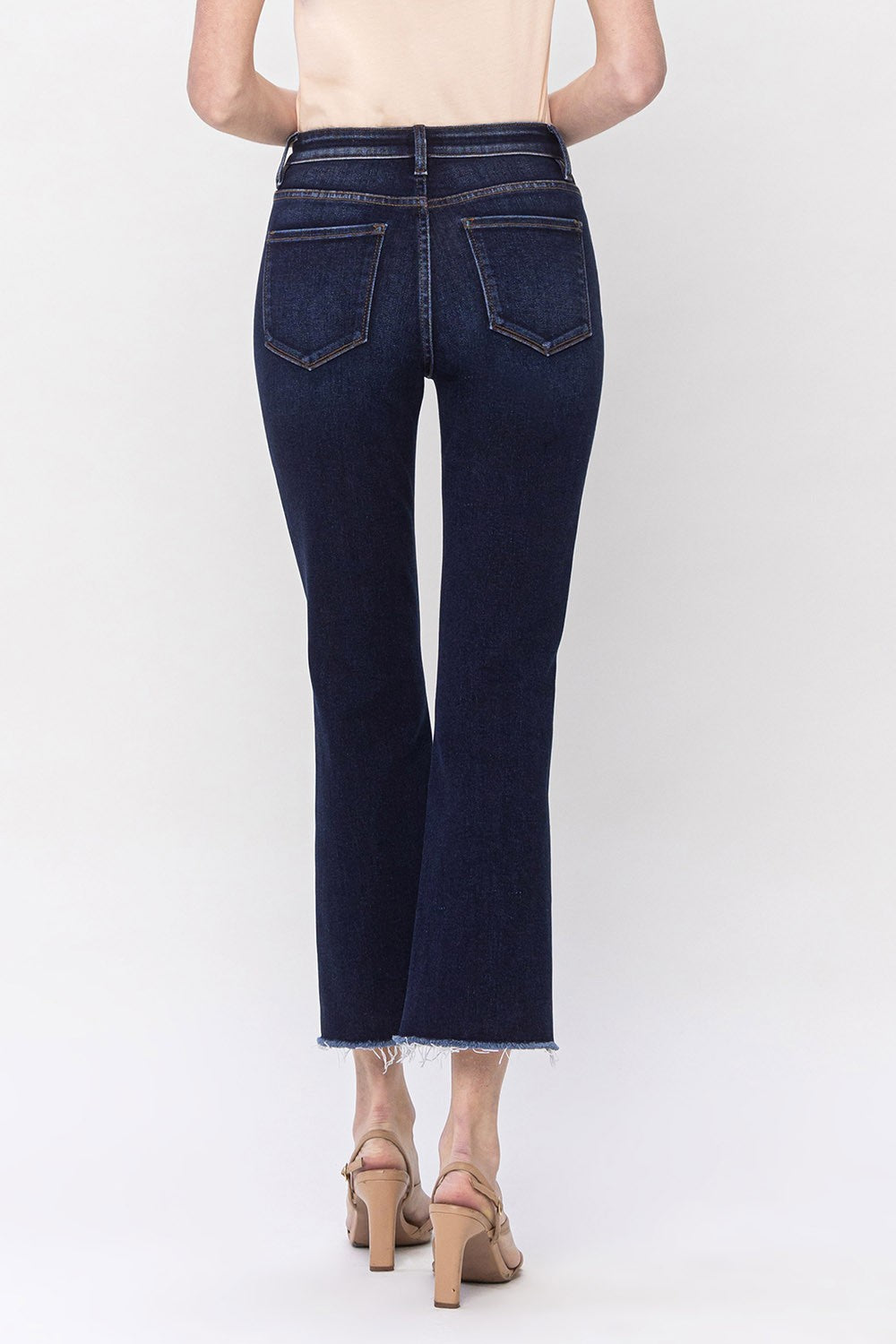 High Rise Split Hem Flare