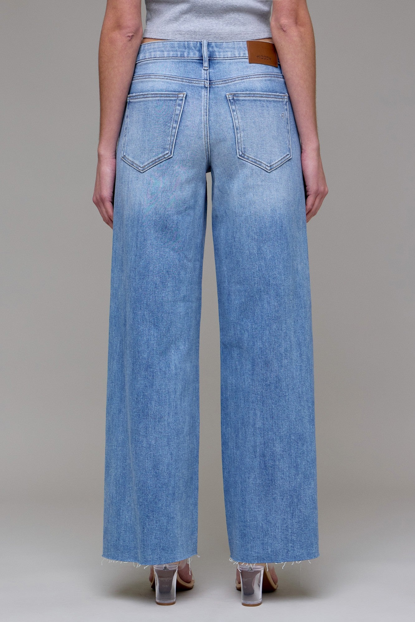 Forward Seams Wide Leg