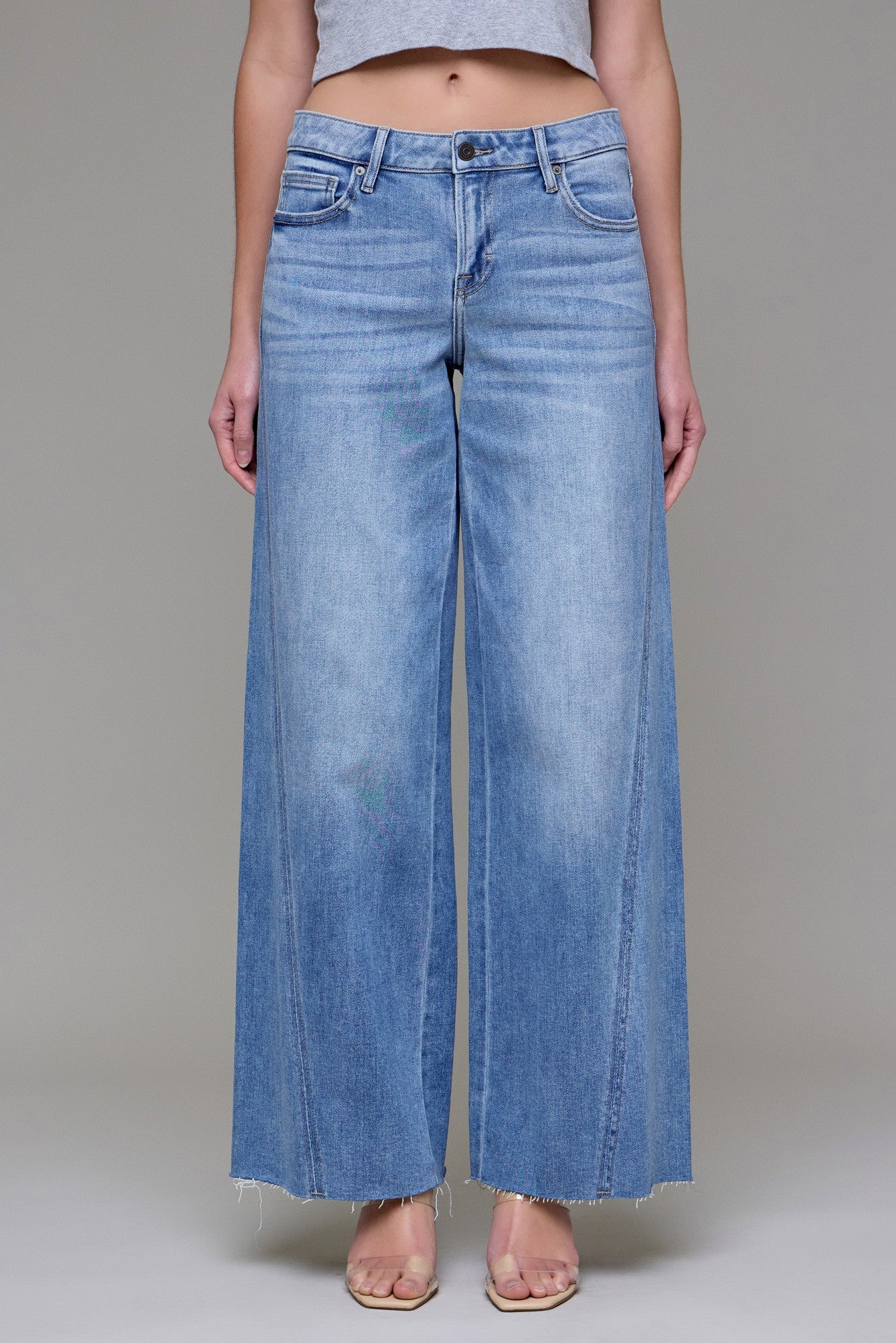Forward Seams Wide Leg