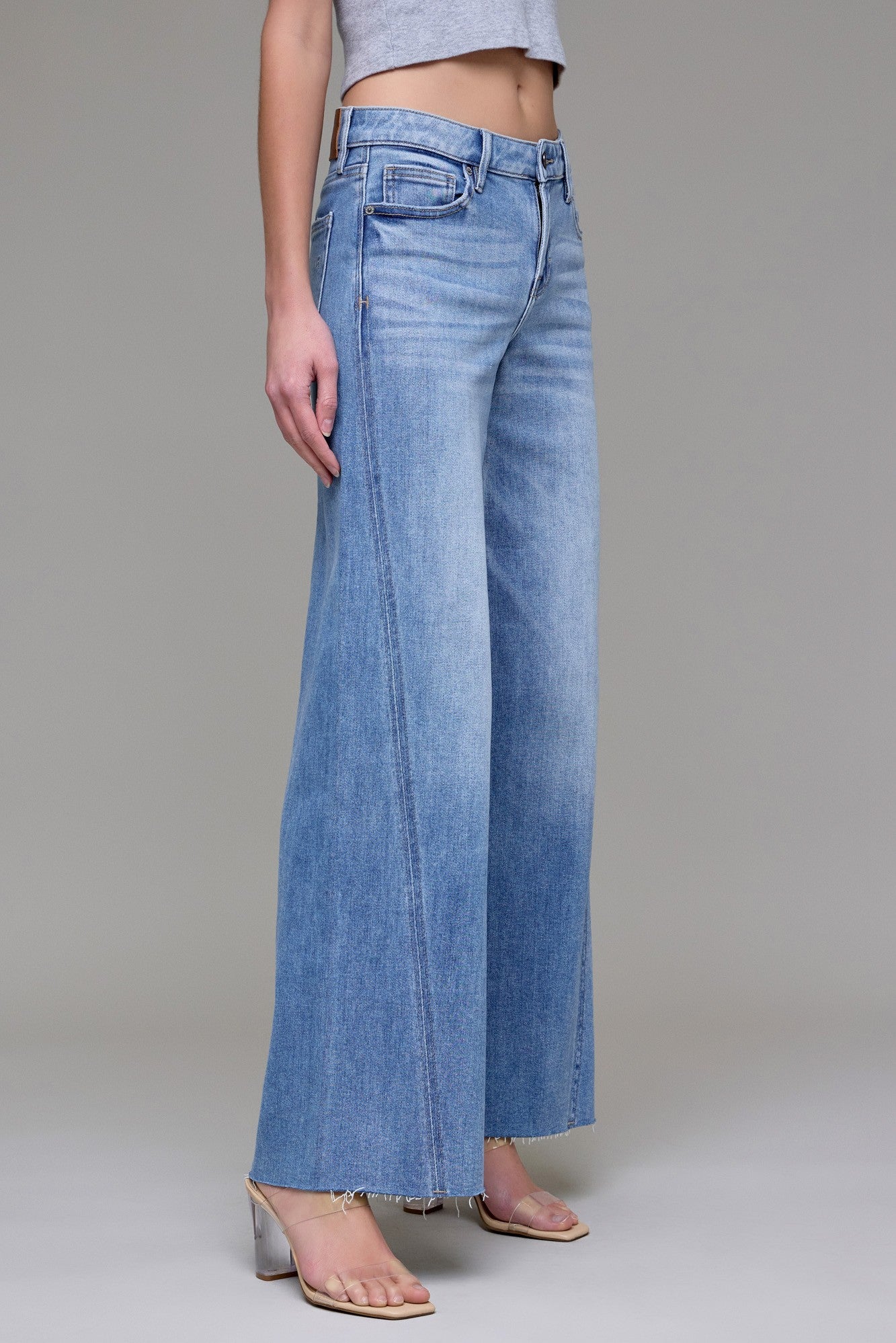 Forward Seams Wide Leg