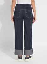Samara Cuffed Wide Leg Denim