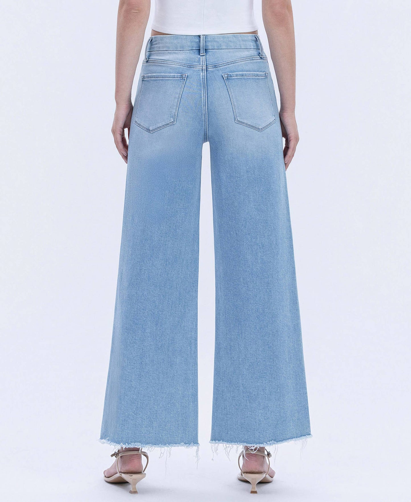 Quieter HR Wide Leg Ankle Hem