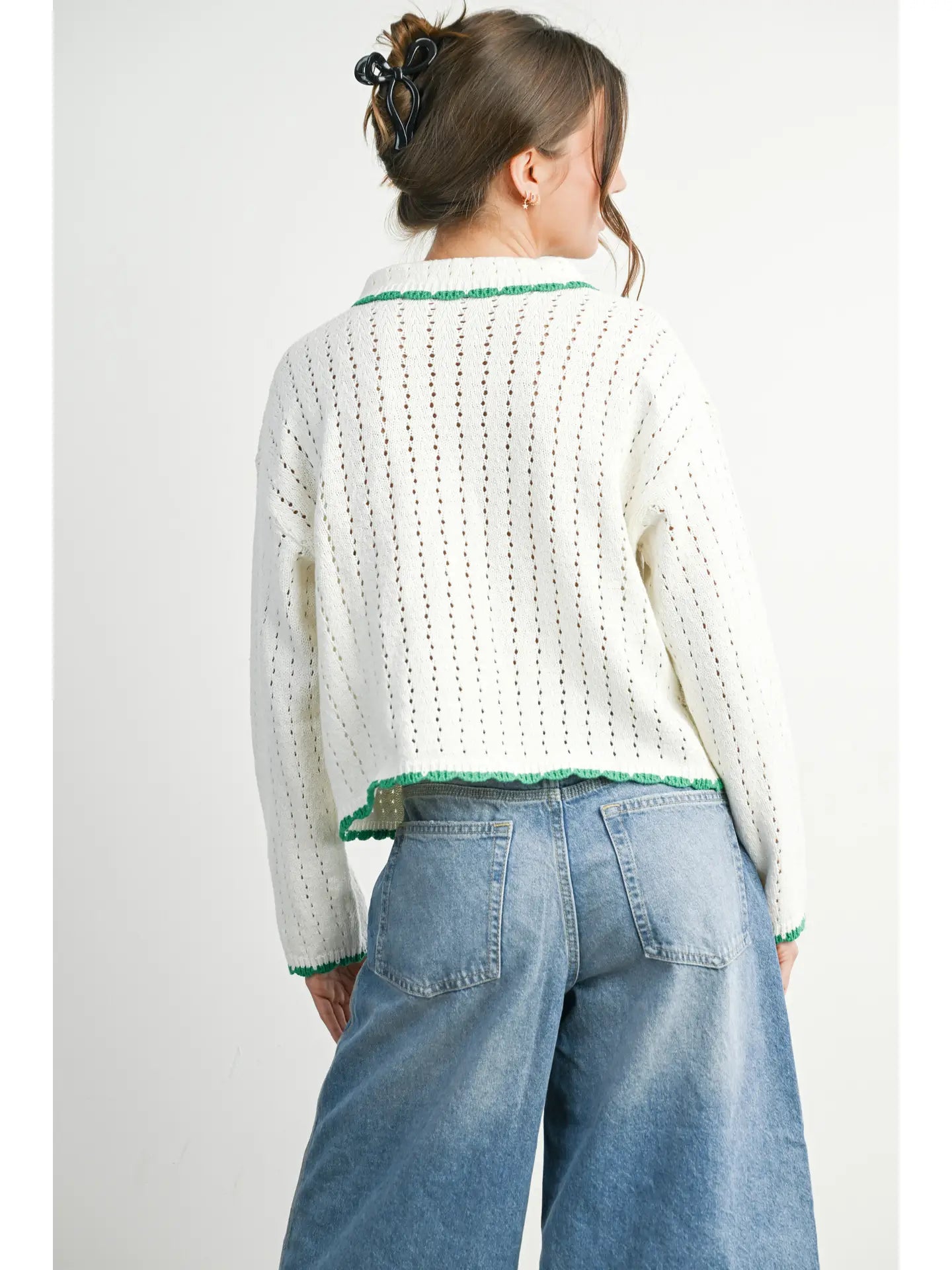 Charmer Collar Cardi