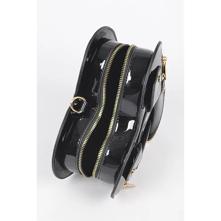 Tuxedo Heart Crossbody Bag