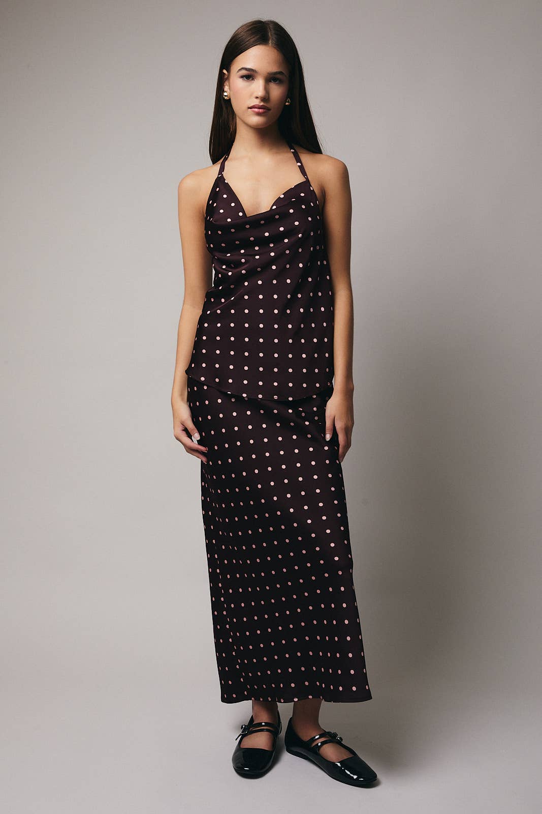 Asymmetrical Cowl Neck Top