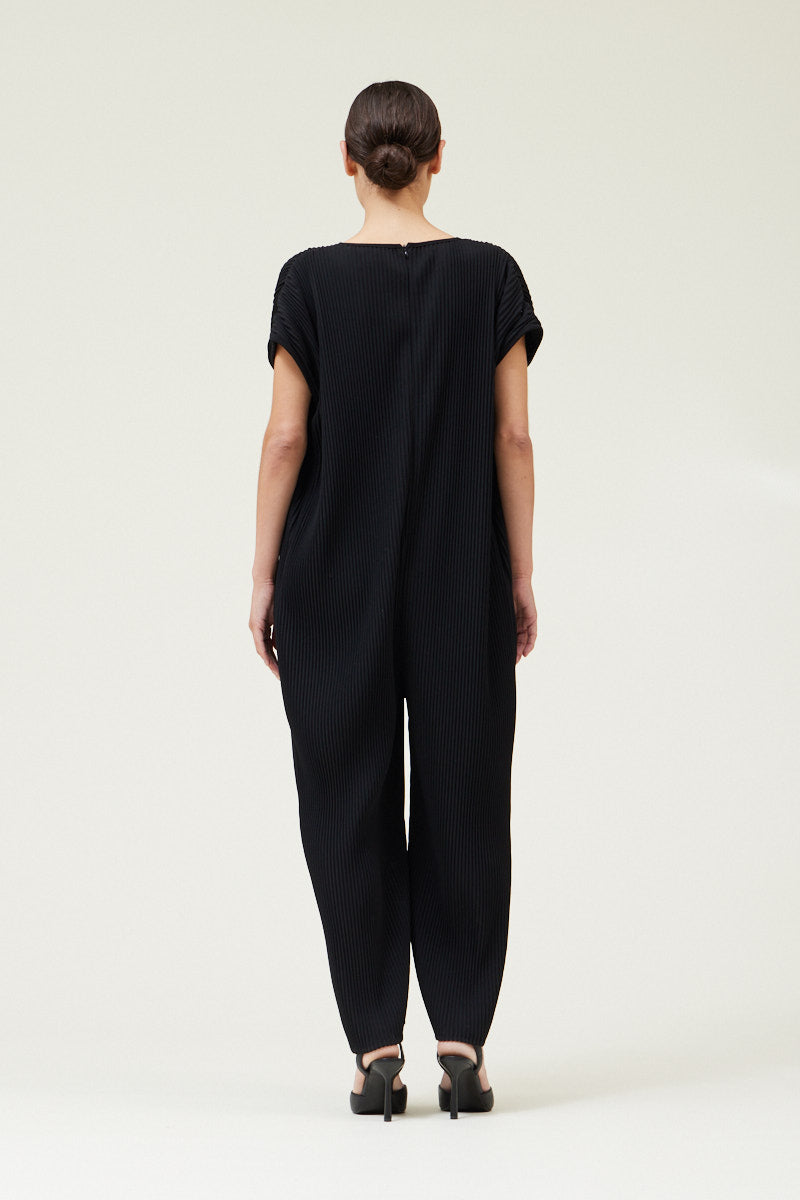 Pleated Jumpsuit