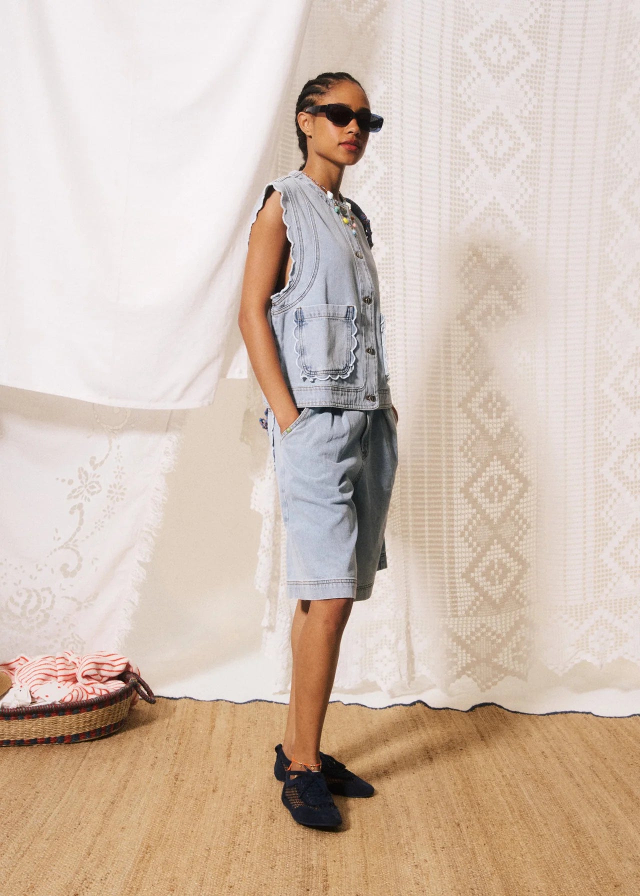 LILLO Denim Blue Vest