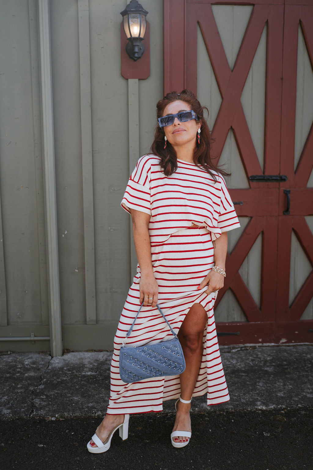 Sienna Striped Tee