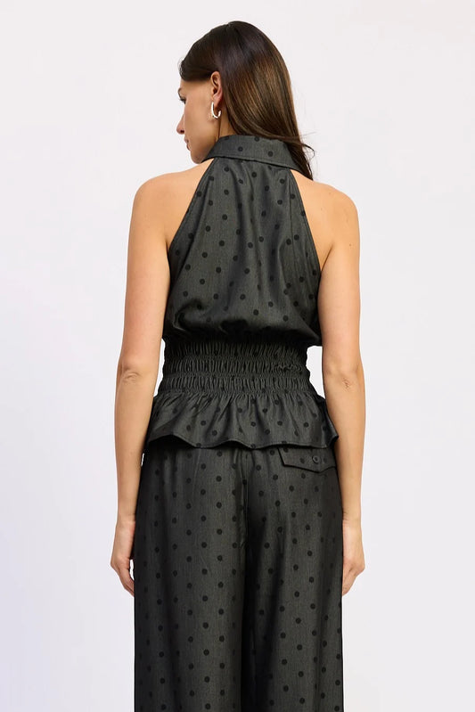 Adrienne Peplum Top