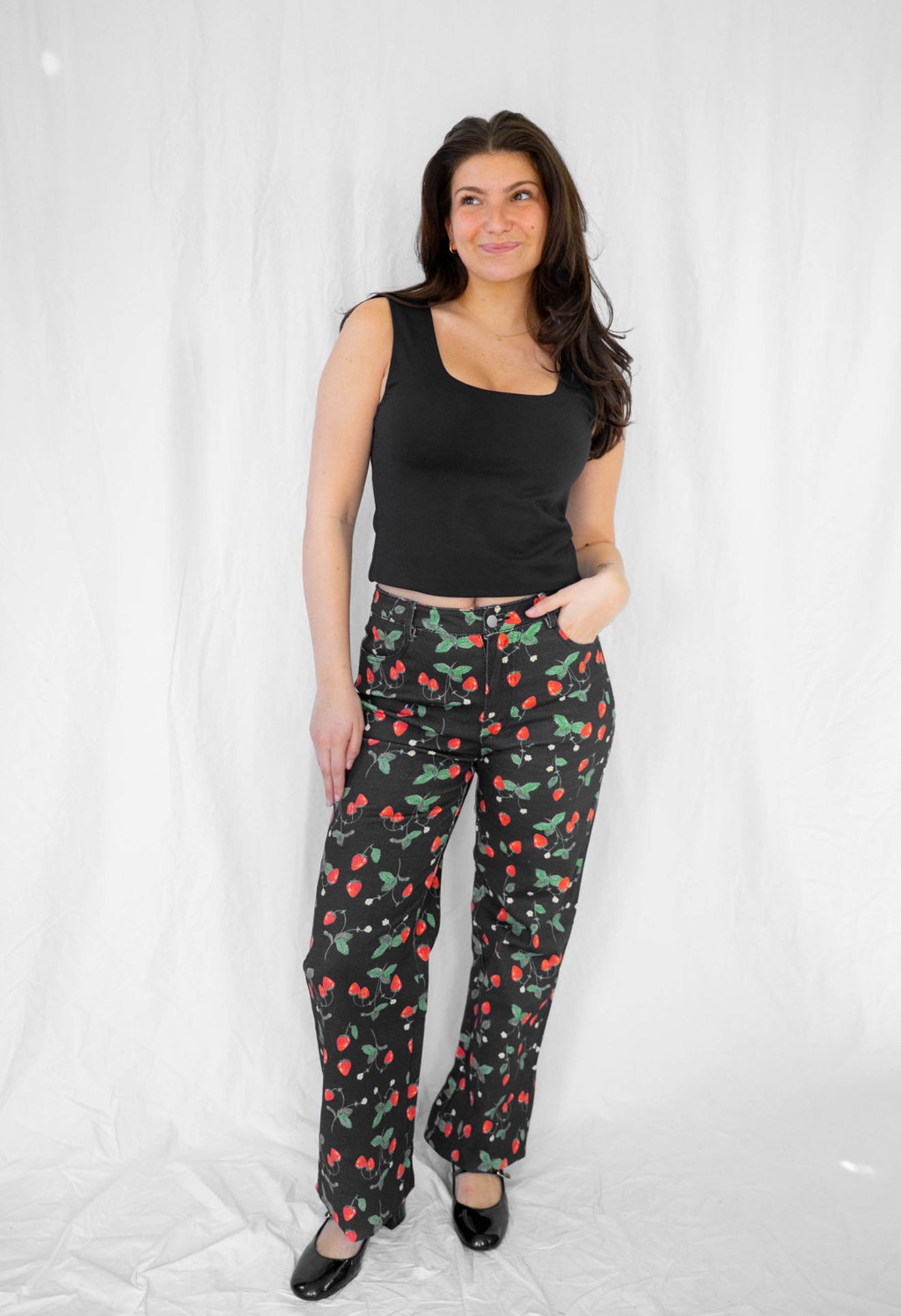 Berry Berry Straight Leg Pants