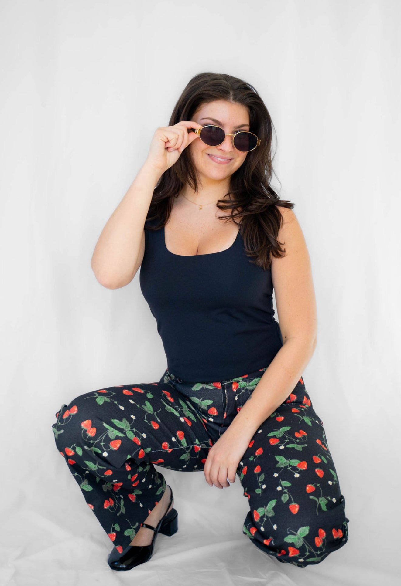 Berry Berry Straight Leg Pants