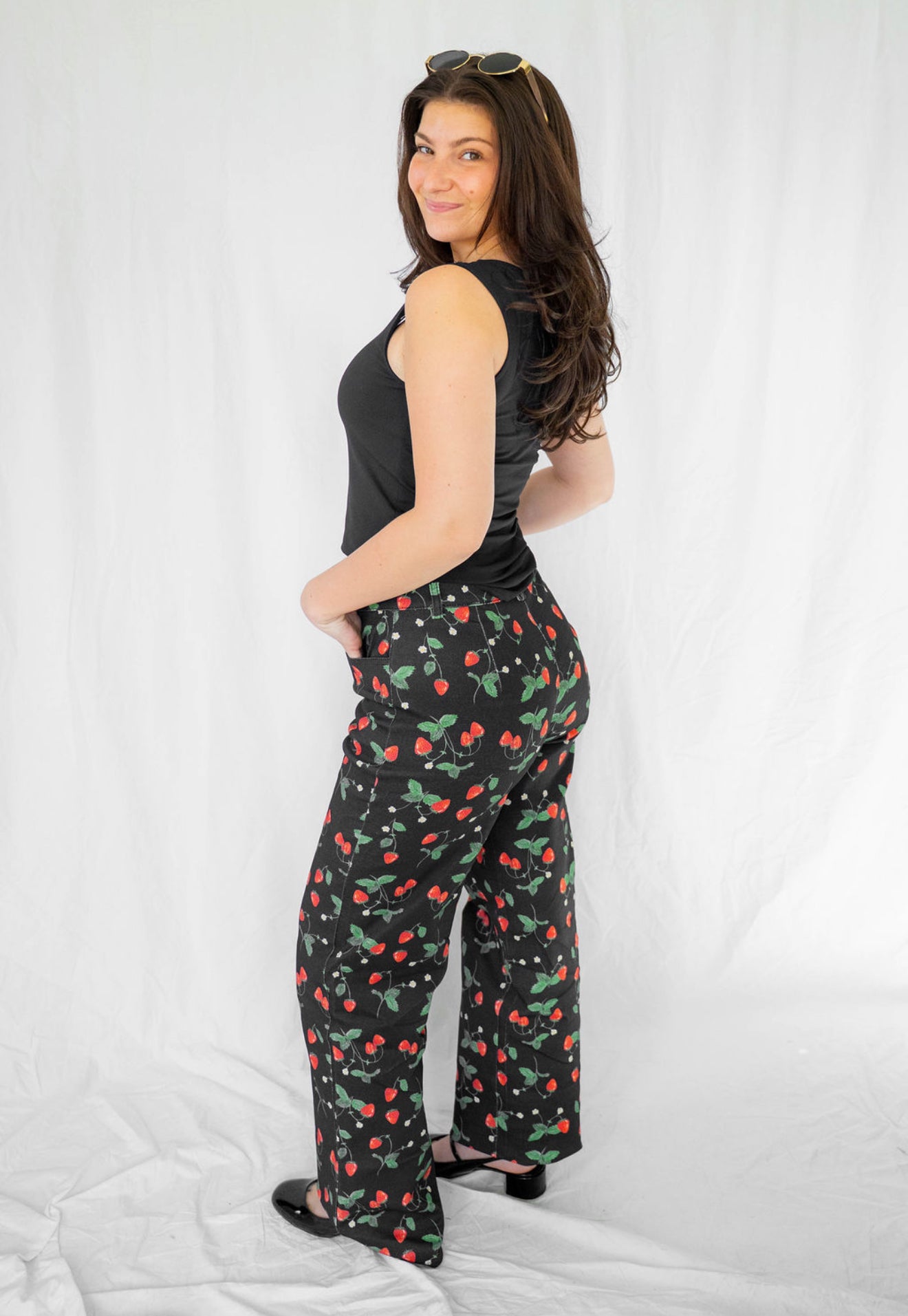 Berry Berry Straight Leg Pants