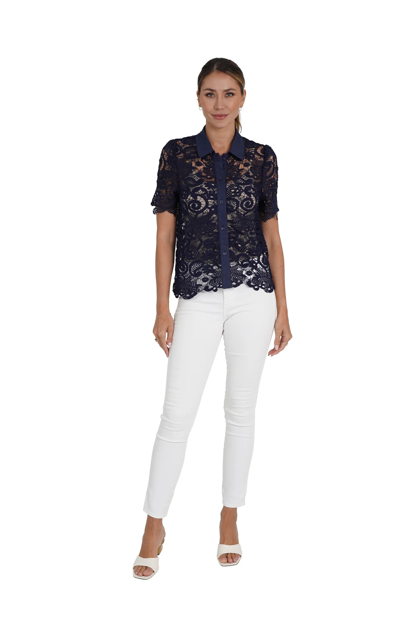 Lacie Collared Top