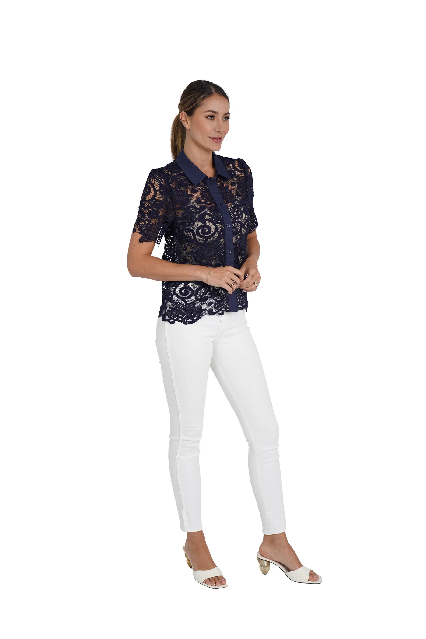 Lacie Collared Top