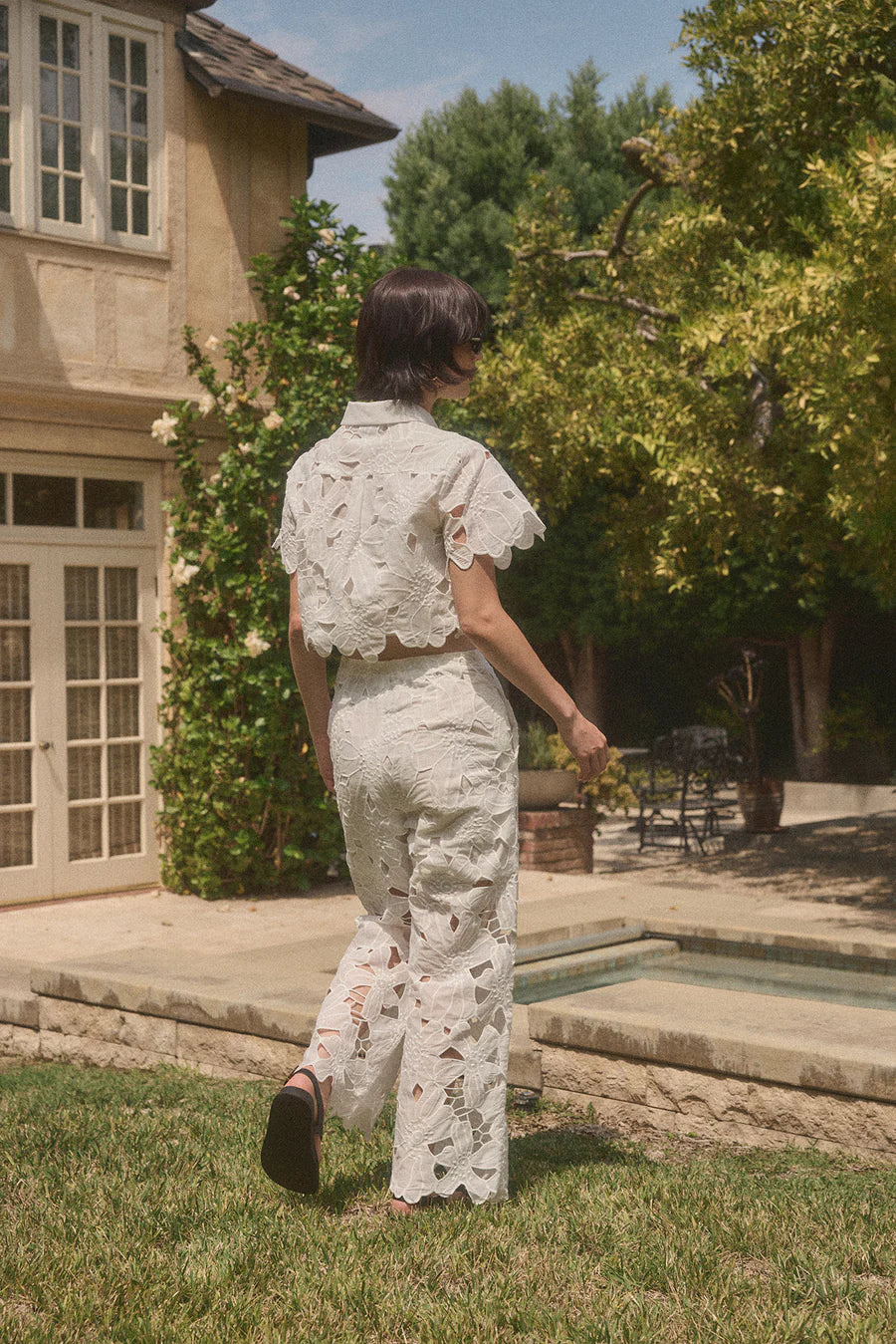 Jane Eyelet Pants