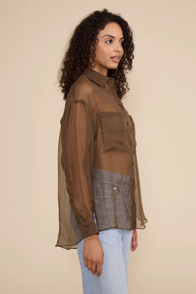 Carlen Cargo Pocket Top
