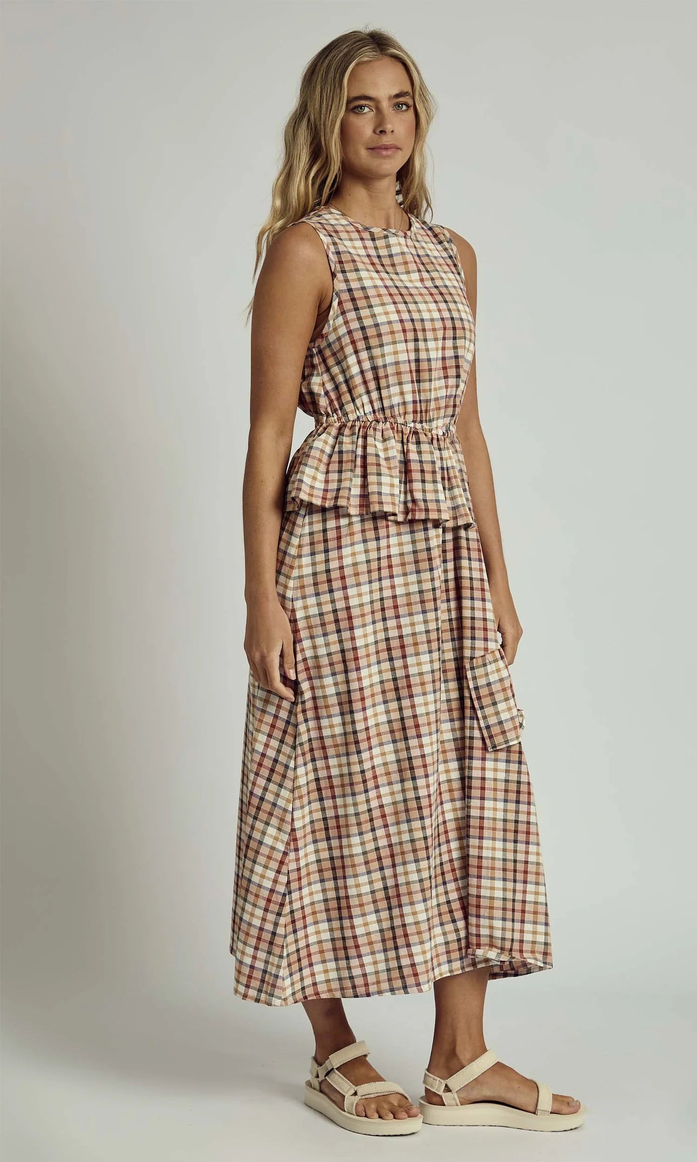 Ruffilo Midi Dress