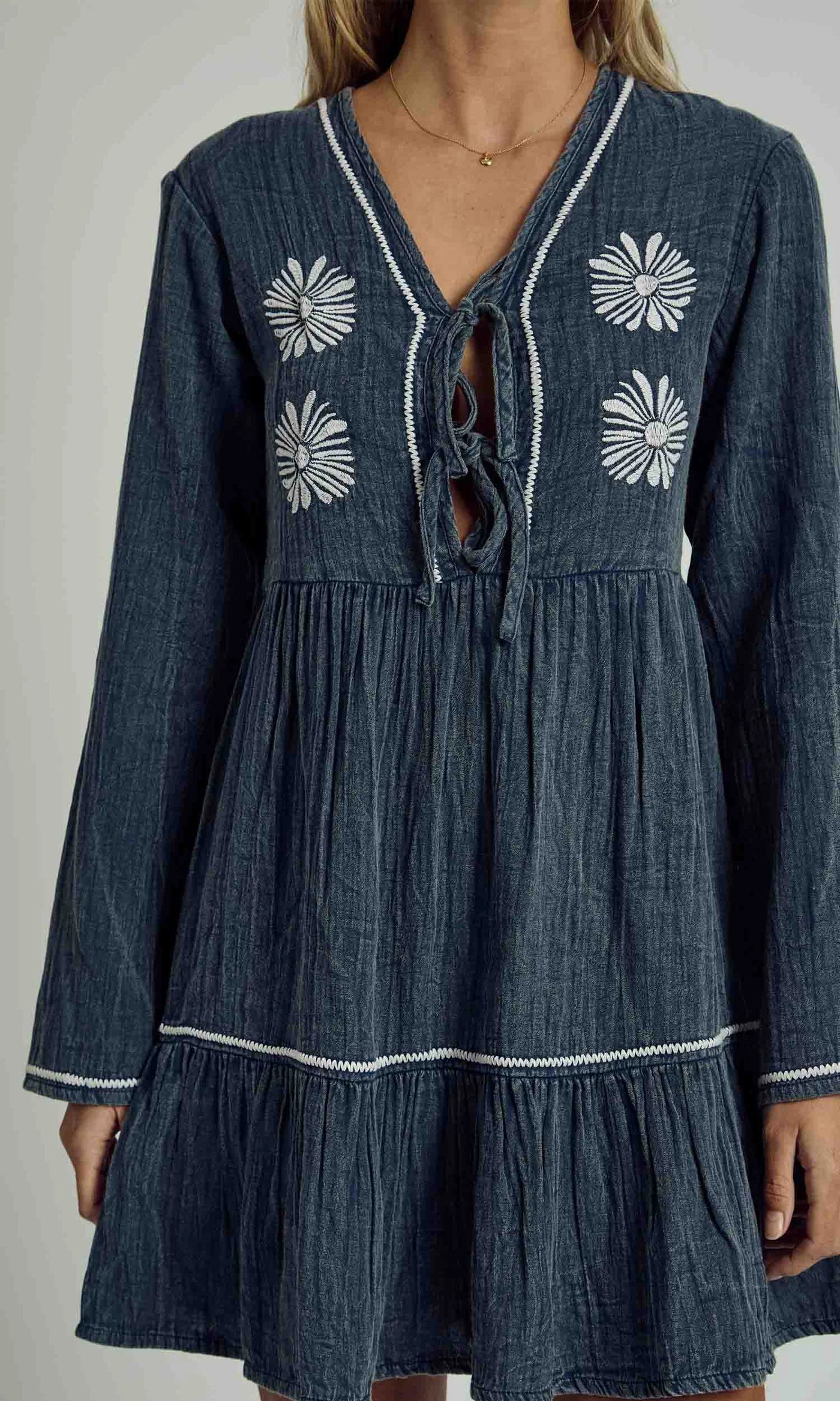 Denver Embroidered Dress