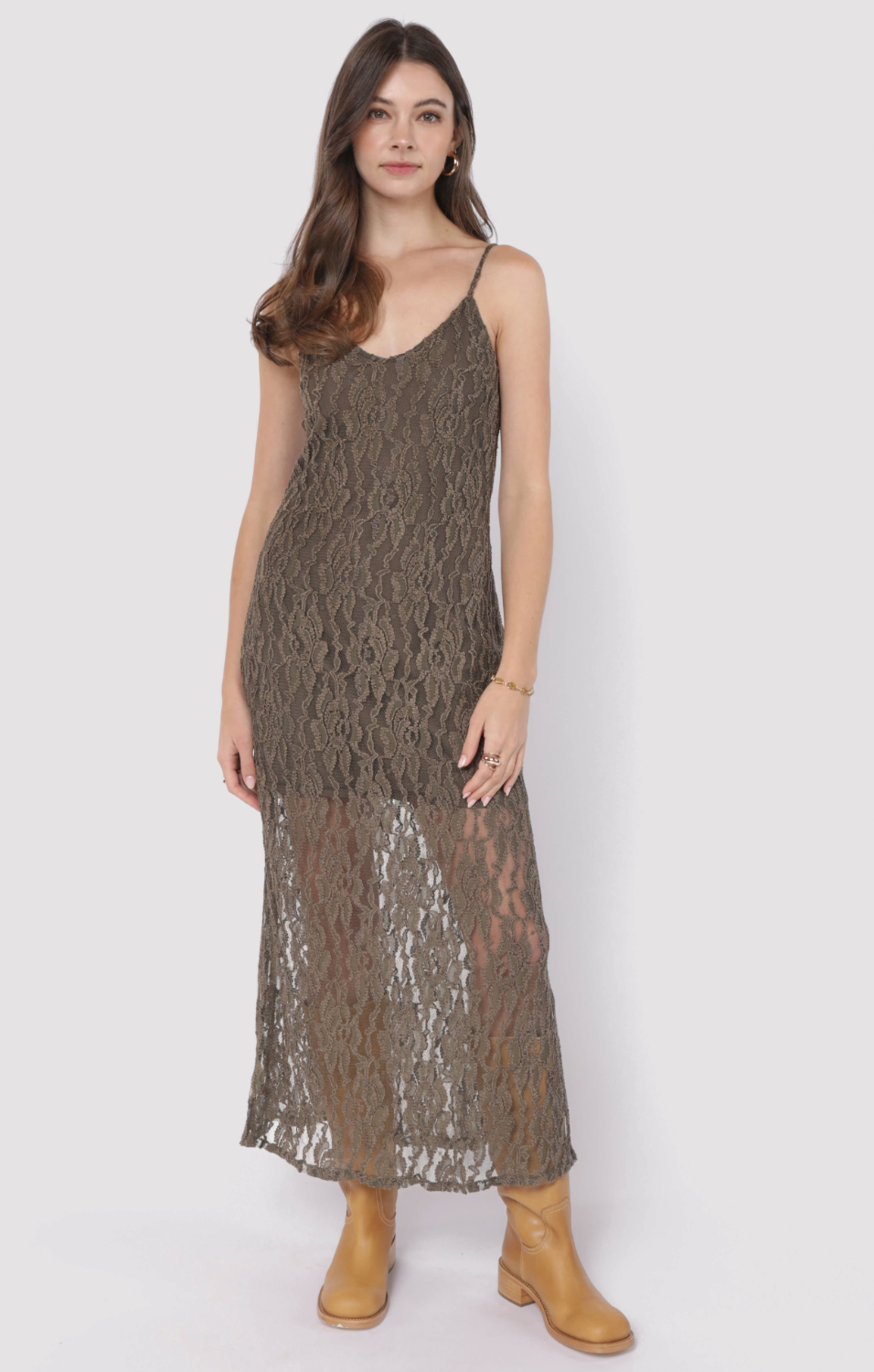 Low Lights Midi Dress