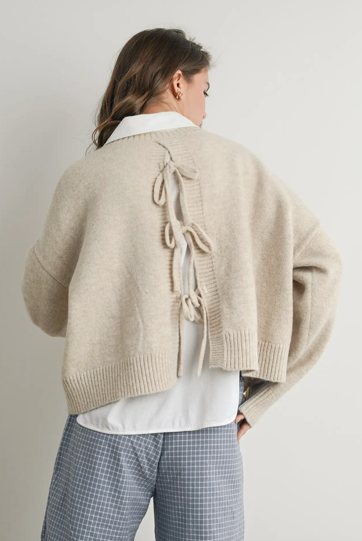 Tia Tie-Back Sweater