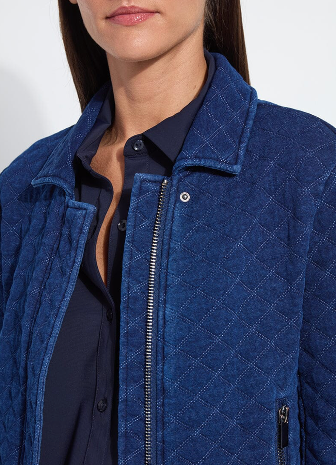 Elora Quilted Jersey Jacket