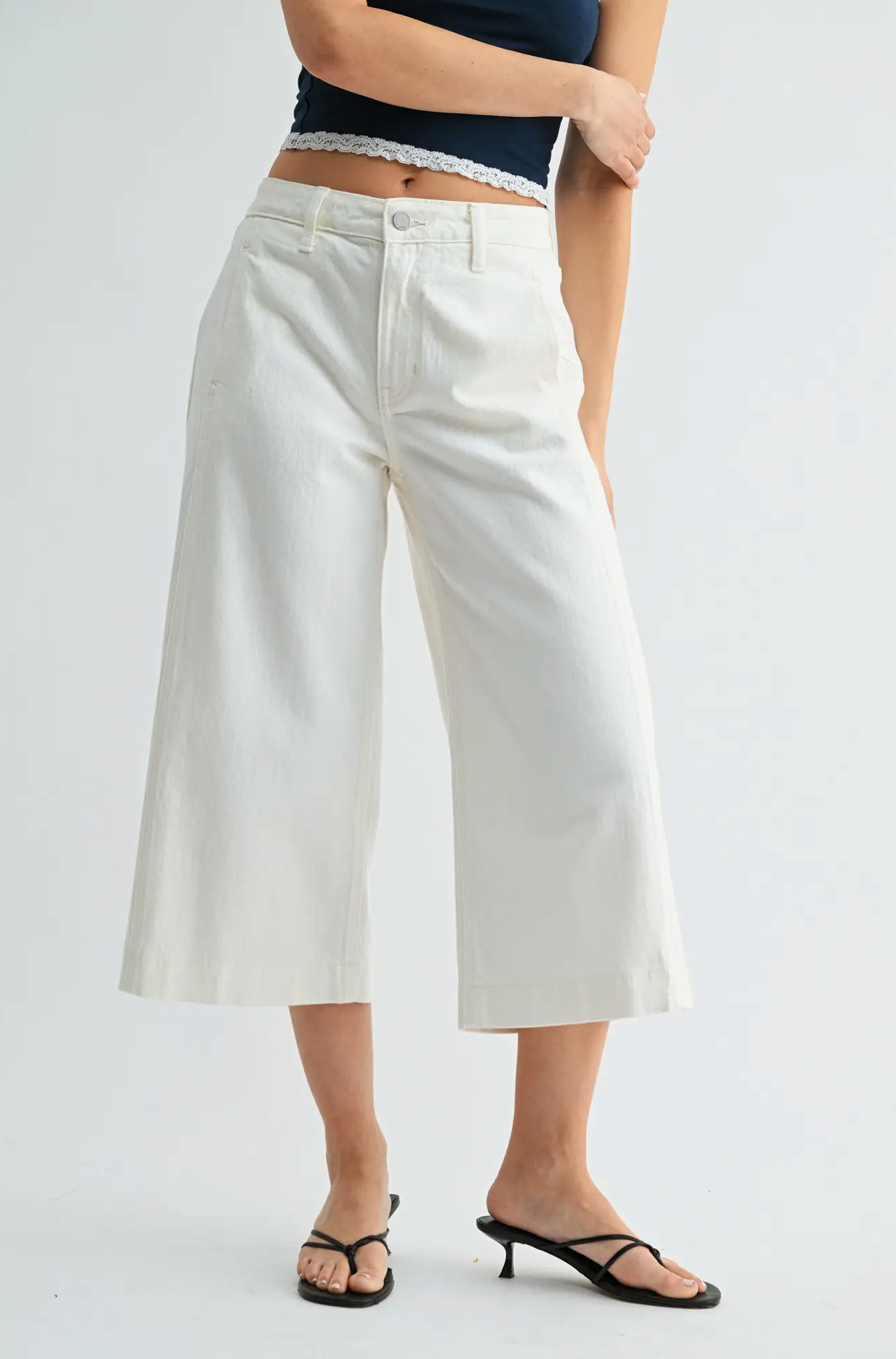 Sideseam Wide Capri