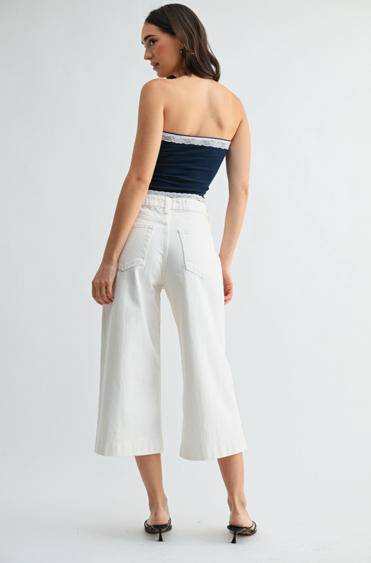 Sideseam Wide Capri