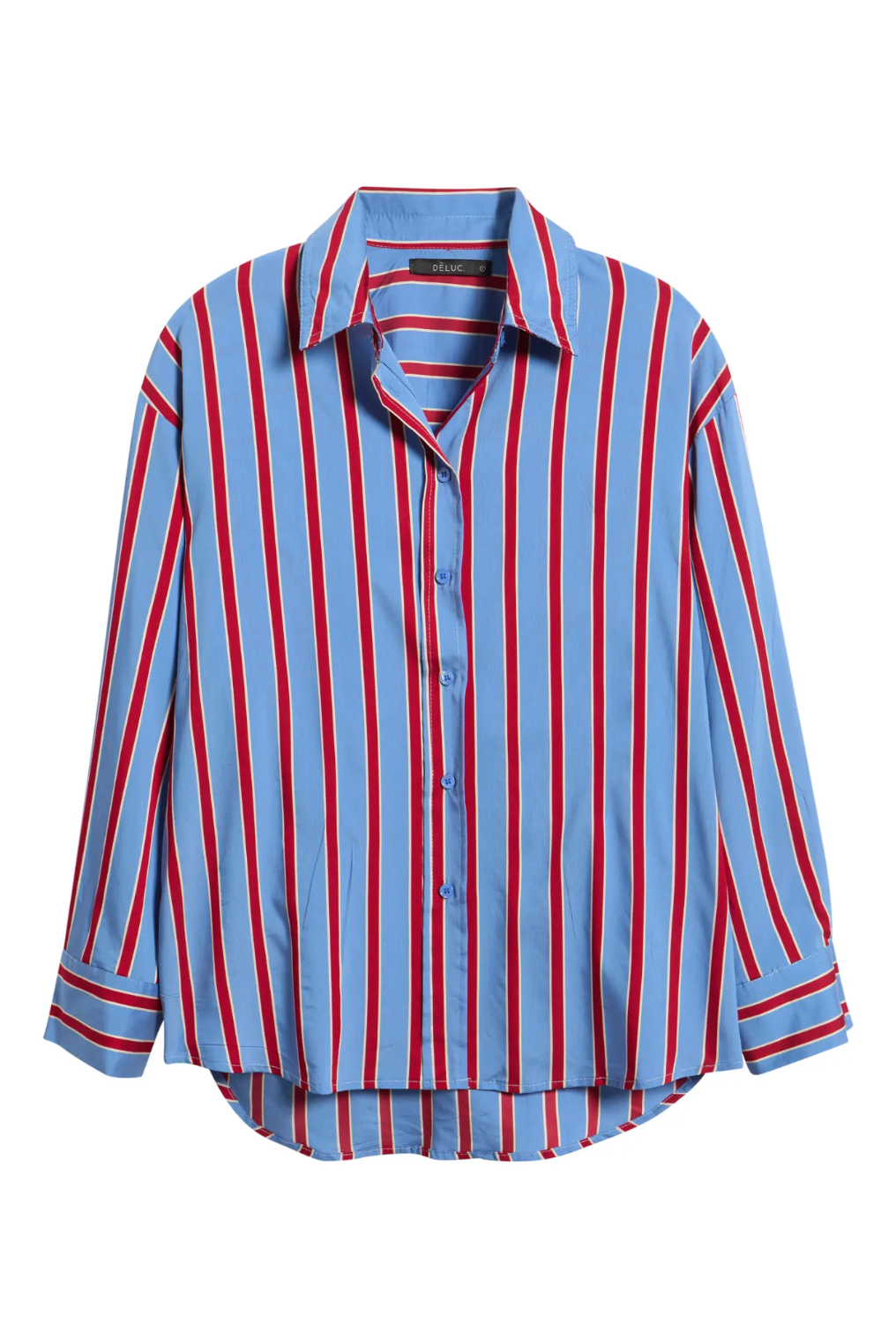 Semeru Stripe Poplin Button-Up Shirt