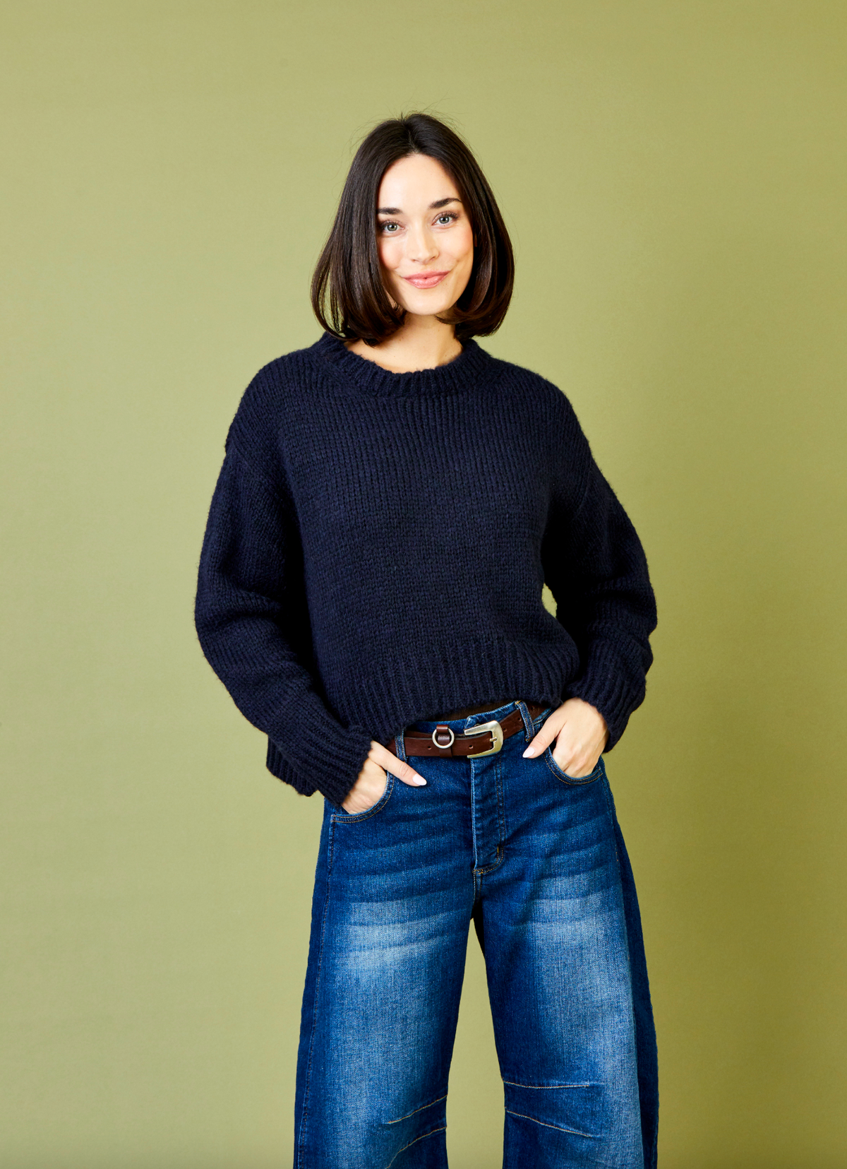 Warren Knit Hi Lo Sweater