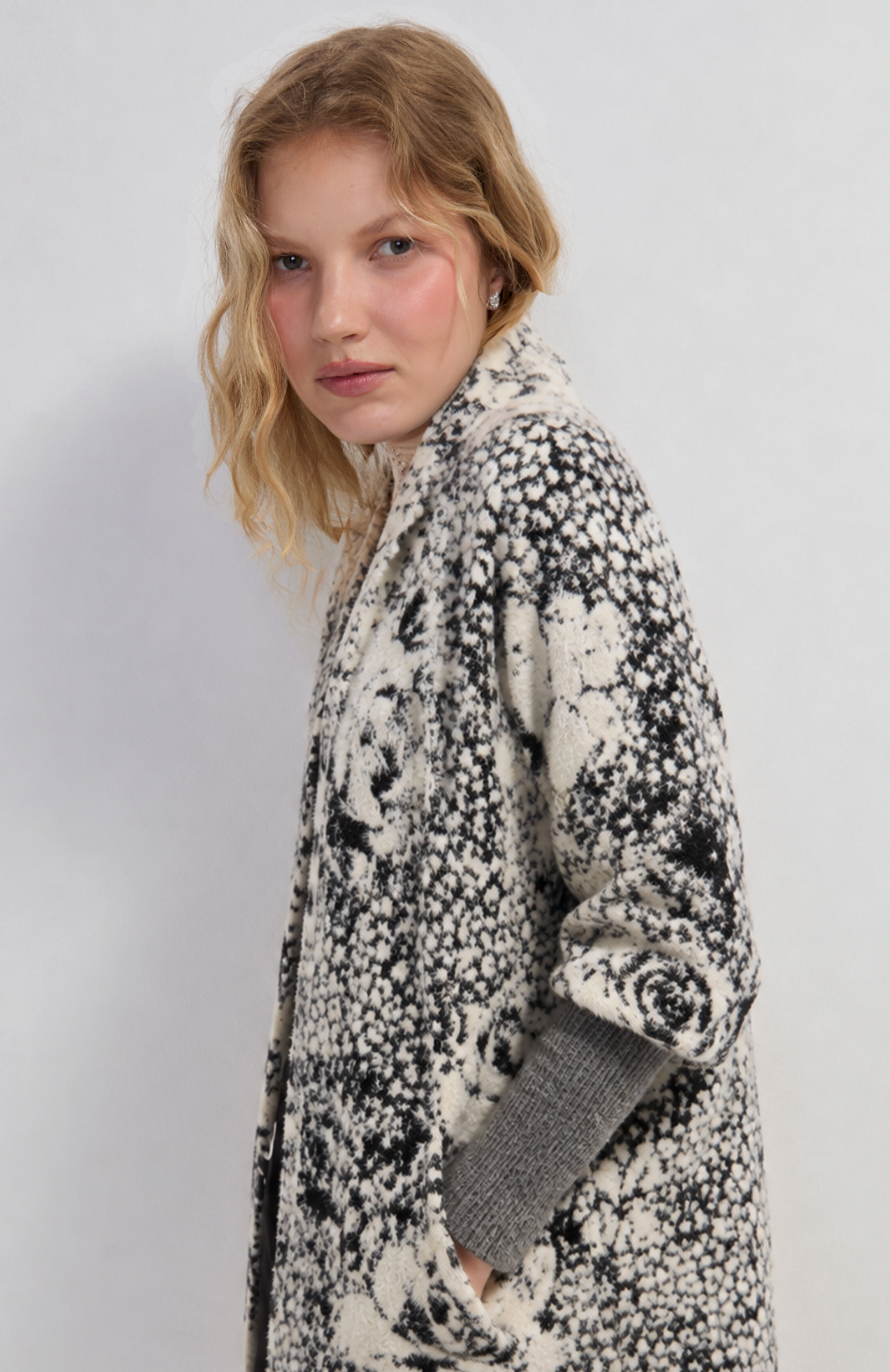 Open Front Coatigan Sweater