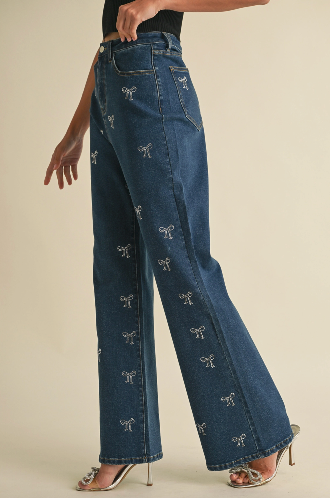 Chic Bow Denim