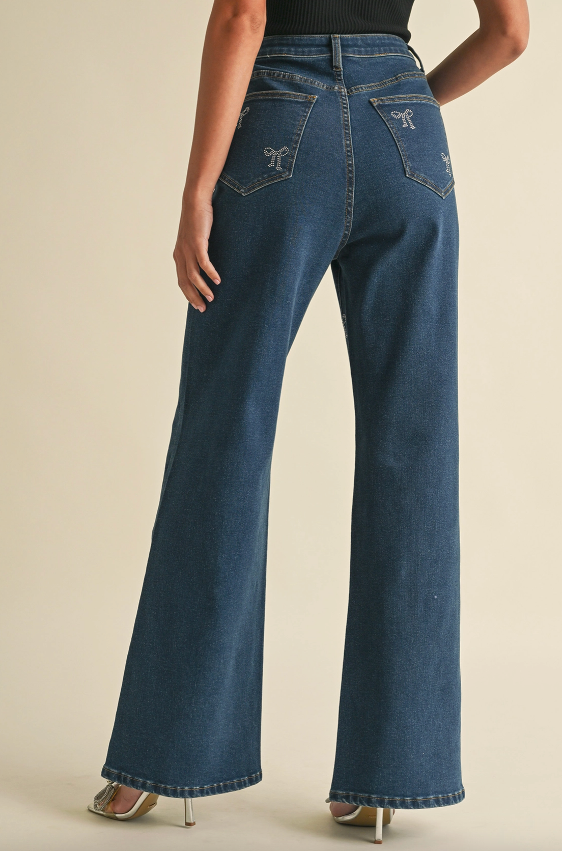 Chic Bow Denim