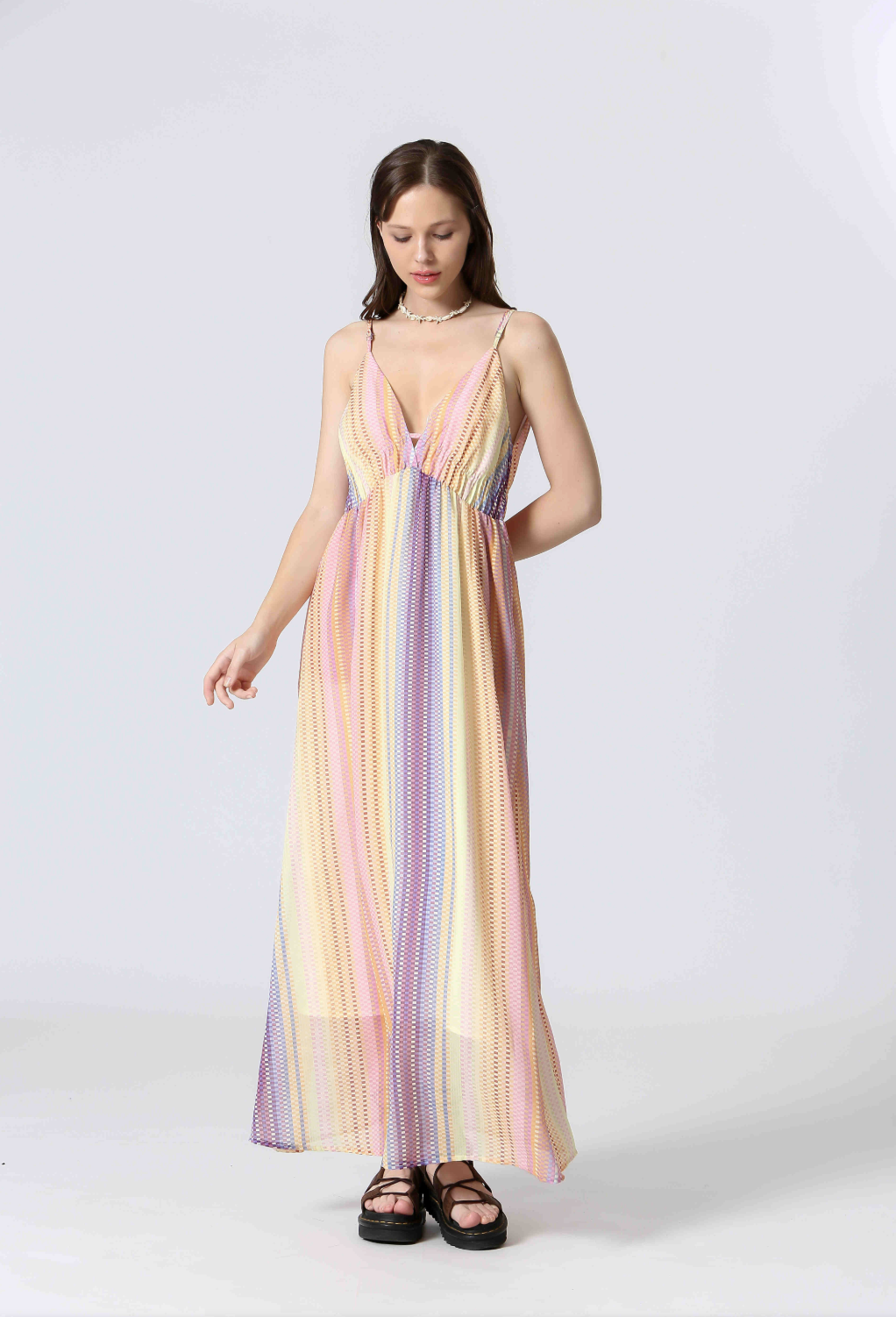 Gradient Multicolor Maxi