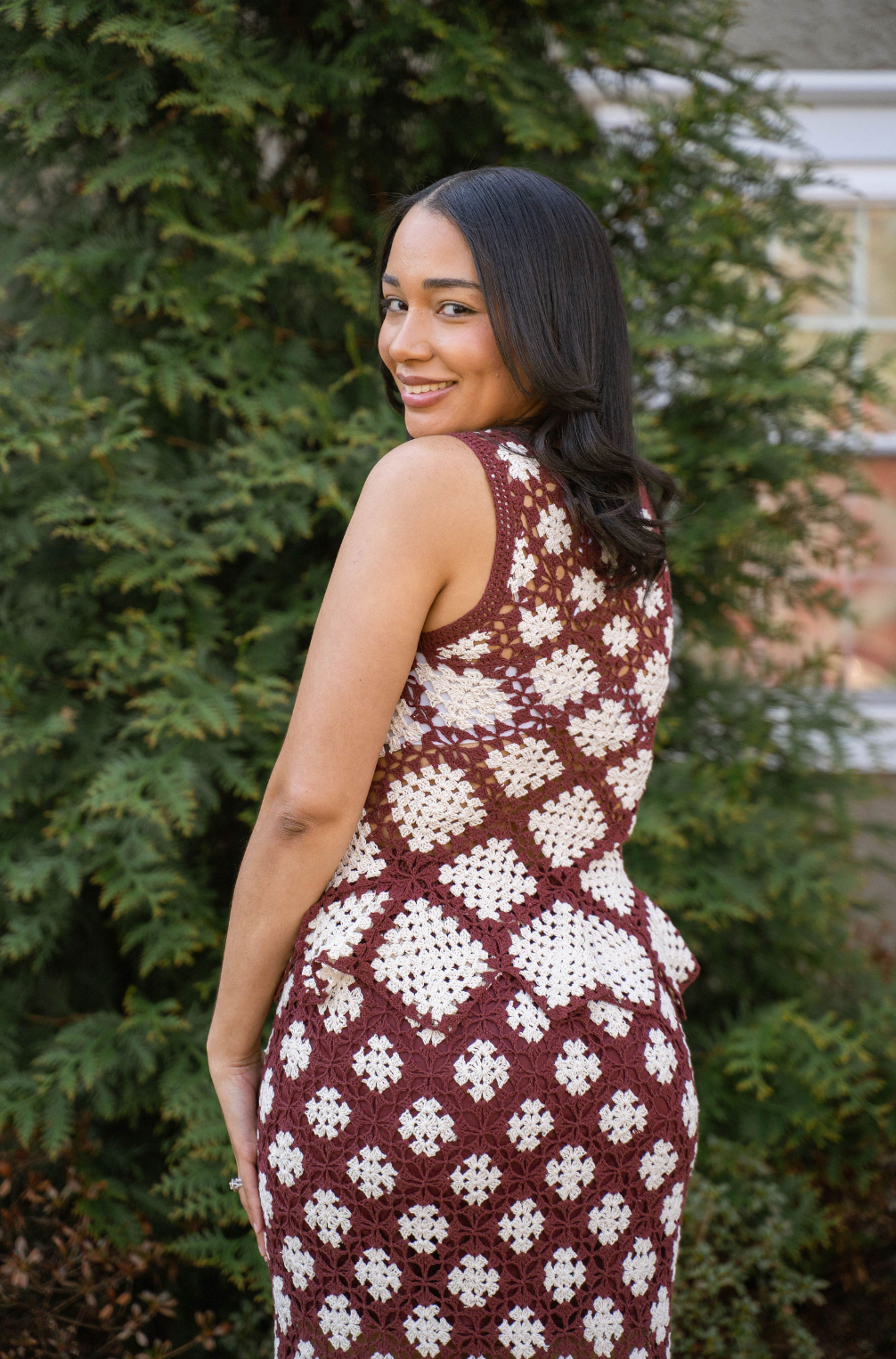 Crochet Flare Tank Top
