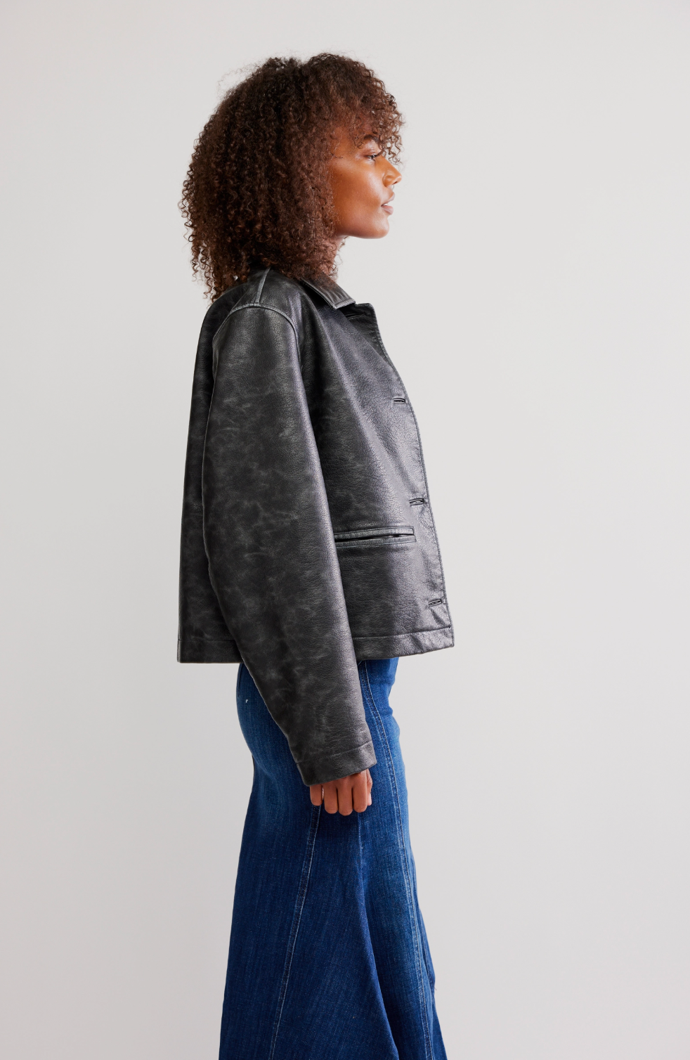 Hera Vegan Leather Jacket