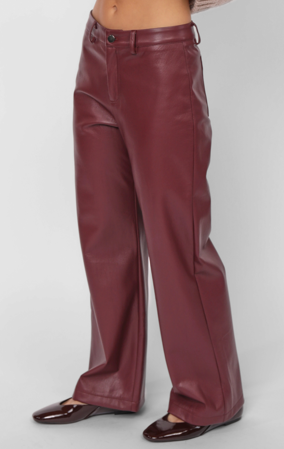 Night Vision Faux Leather Pants
