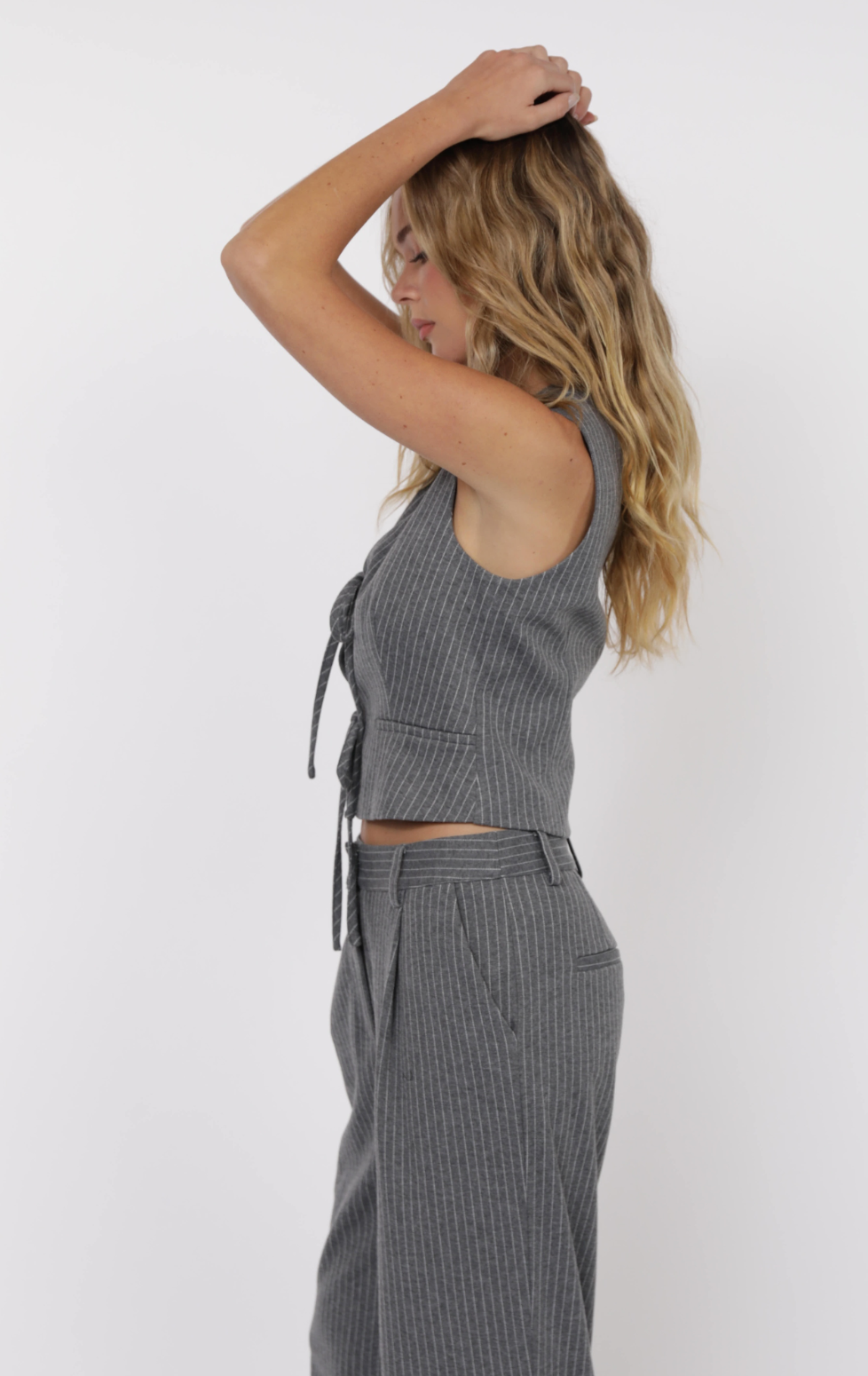 Day to Day Pinstripe Vest