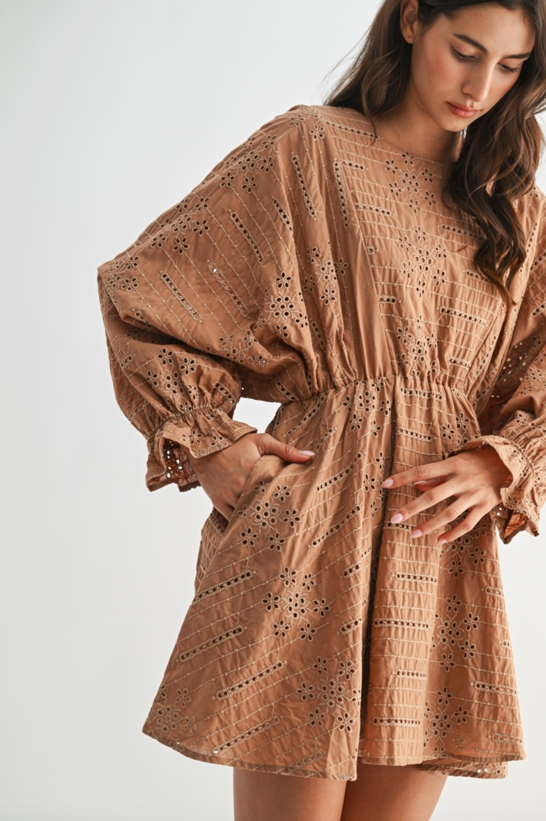 Eloise Long Sleeve Mini Dress