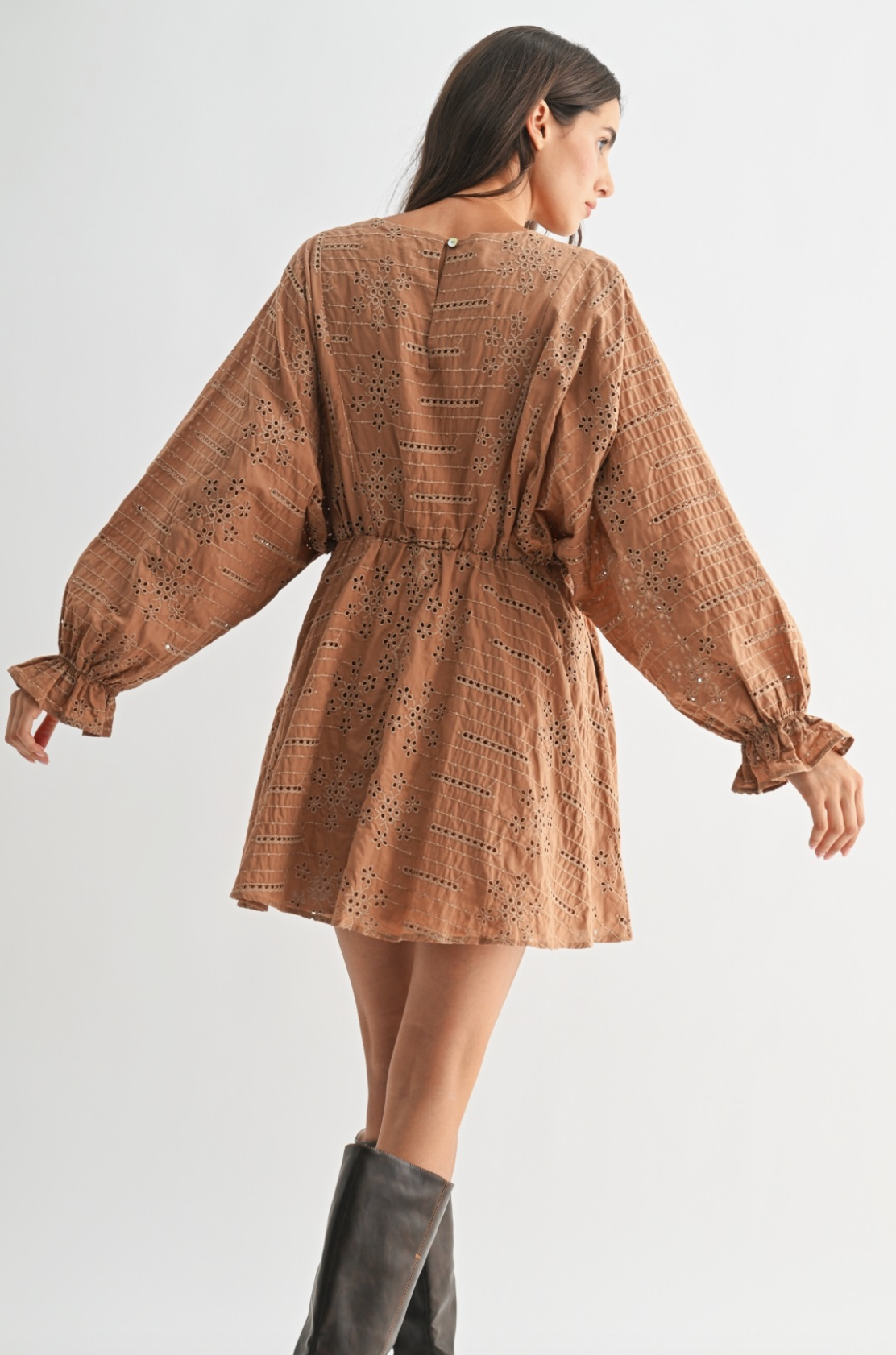 Eloise Long Sleeve Mini Dress