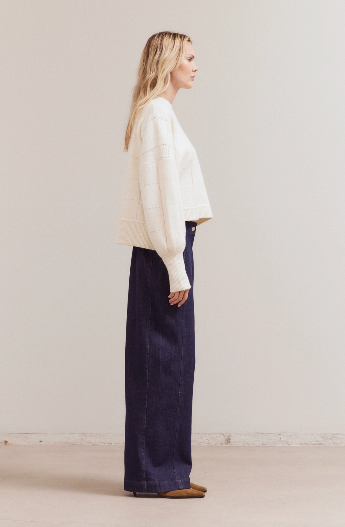 Texture Grid Knit
