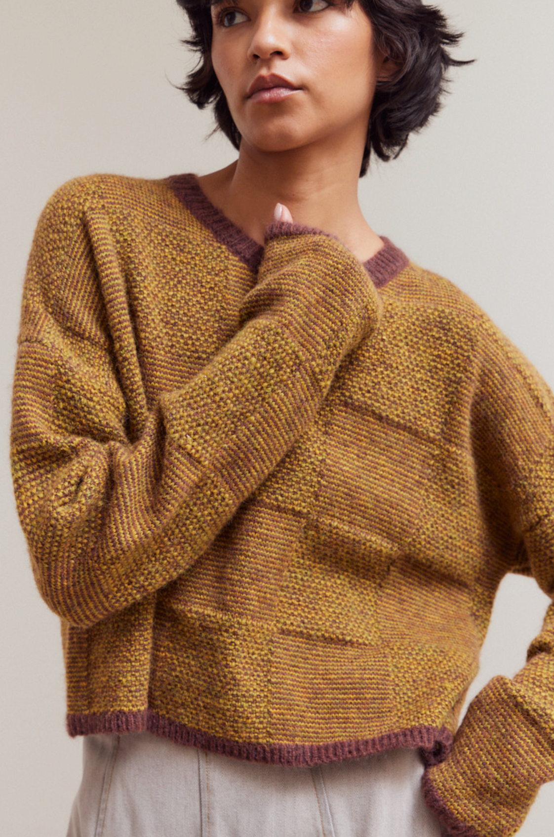 Brick Knit Sweater