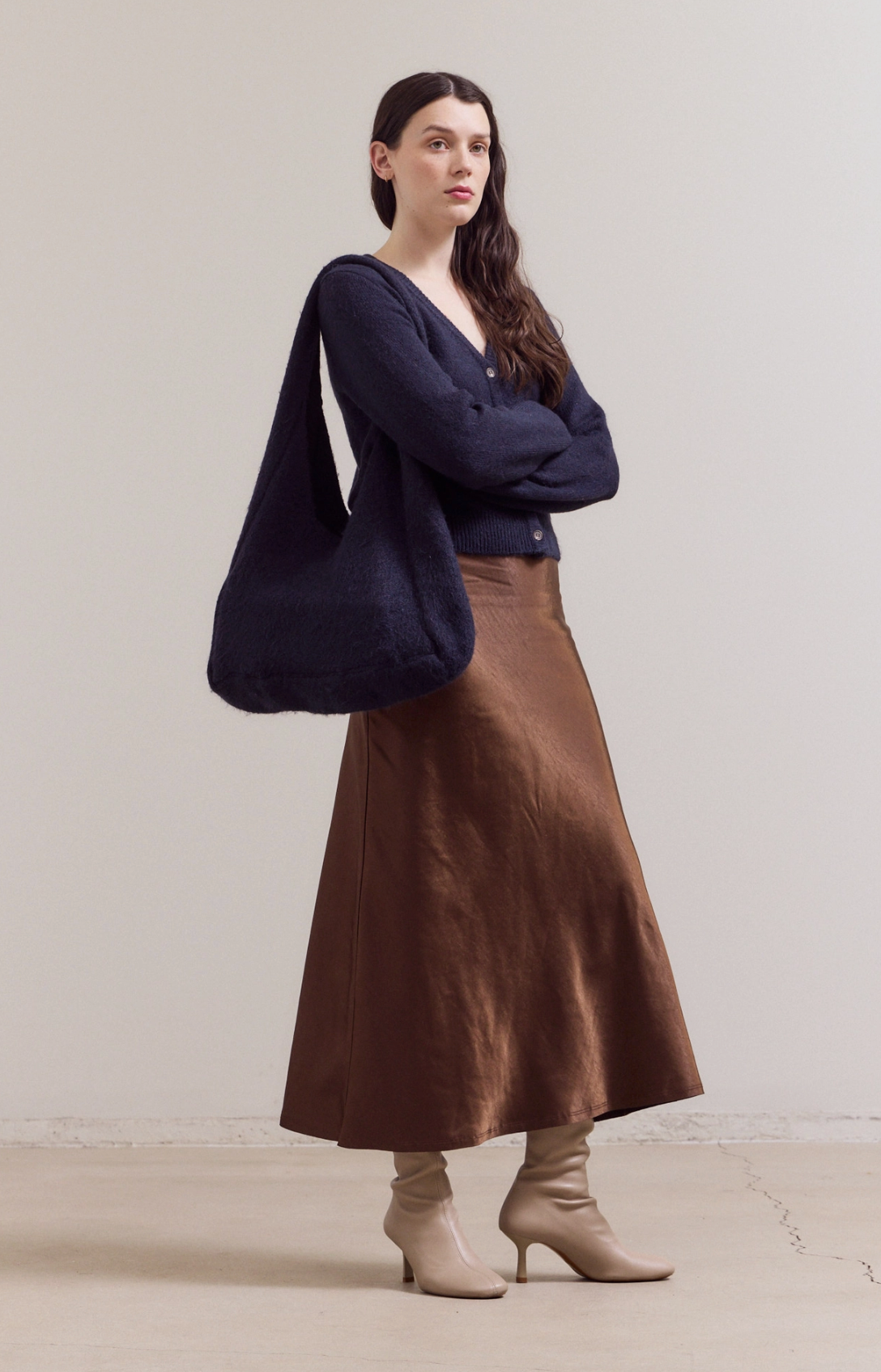 Knit Shoulder Bag