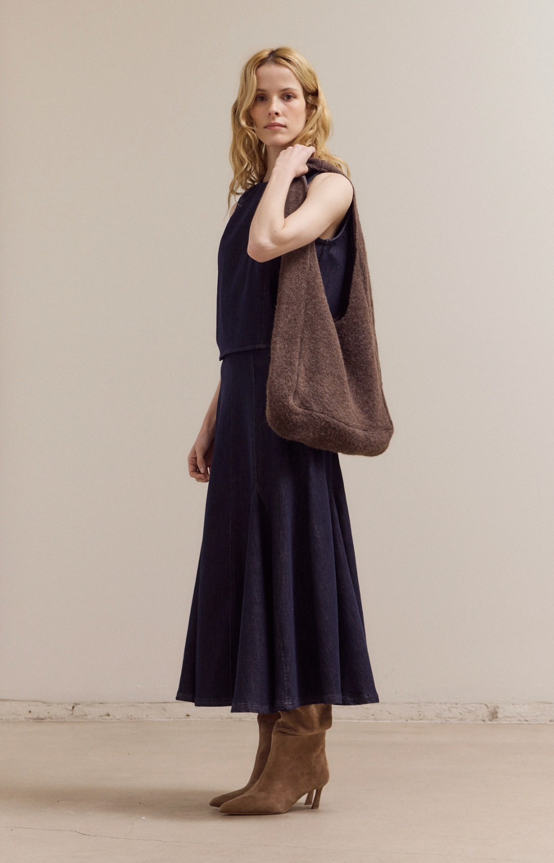 Knit Shoulder Bag