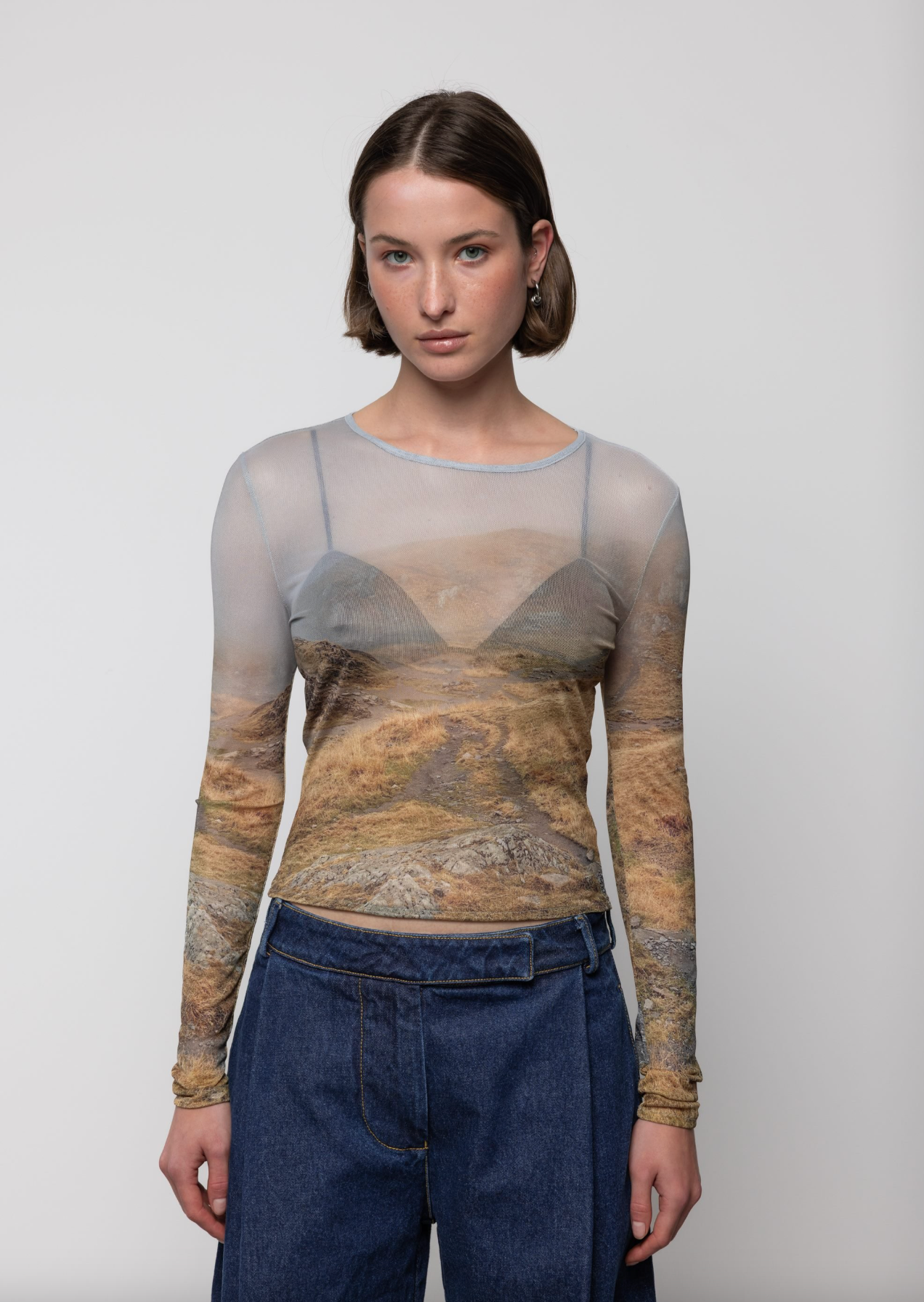 Negoiu Mesh Top