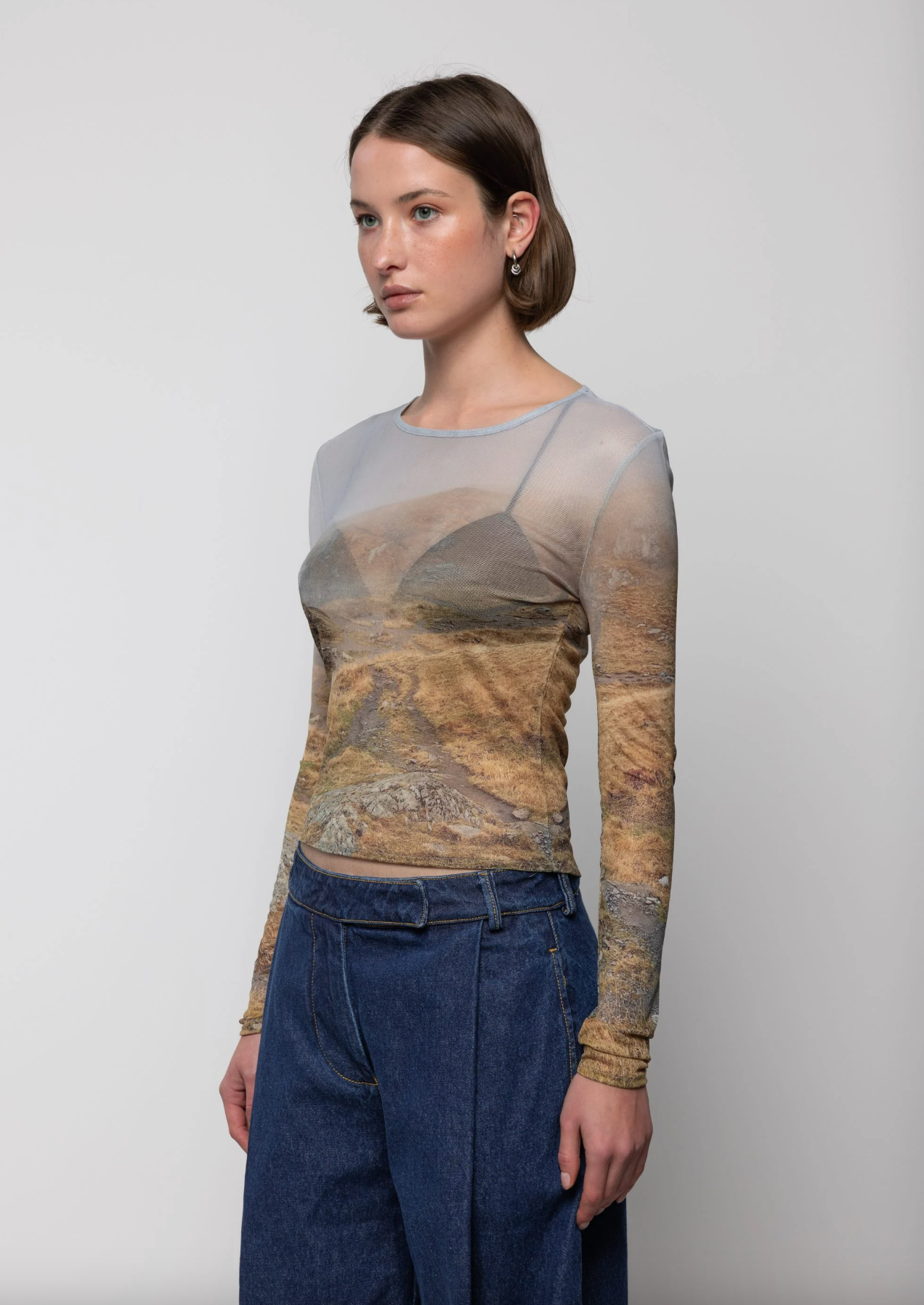 Negoiu Mesh Top