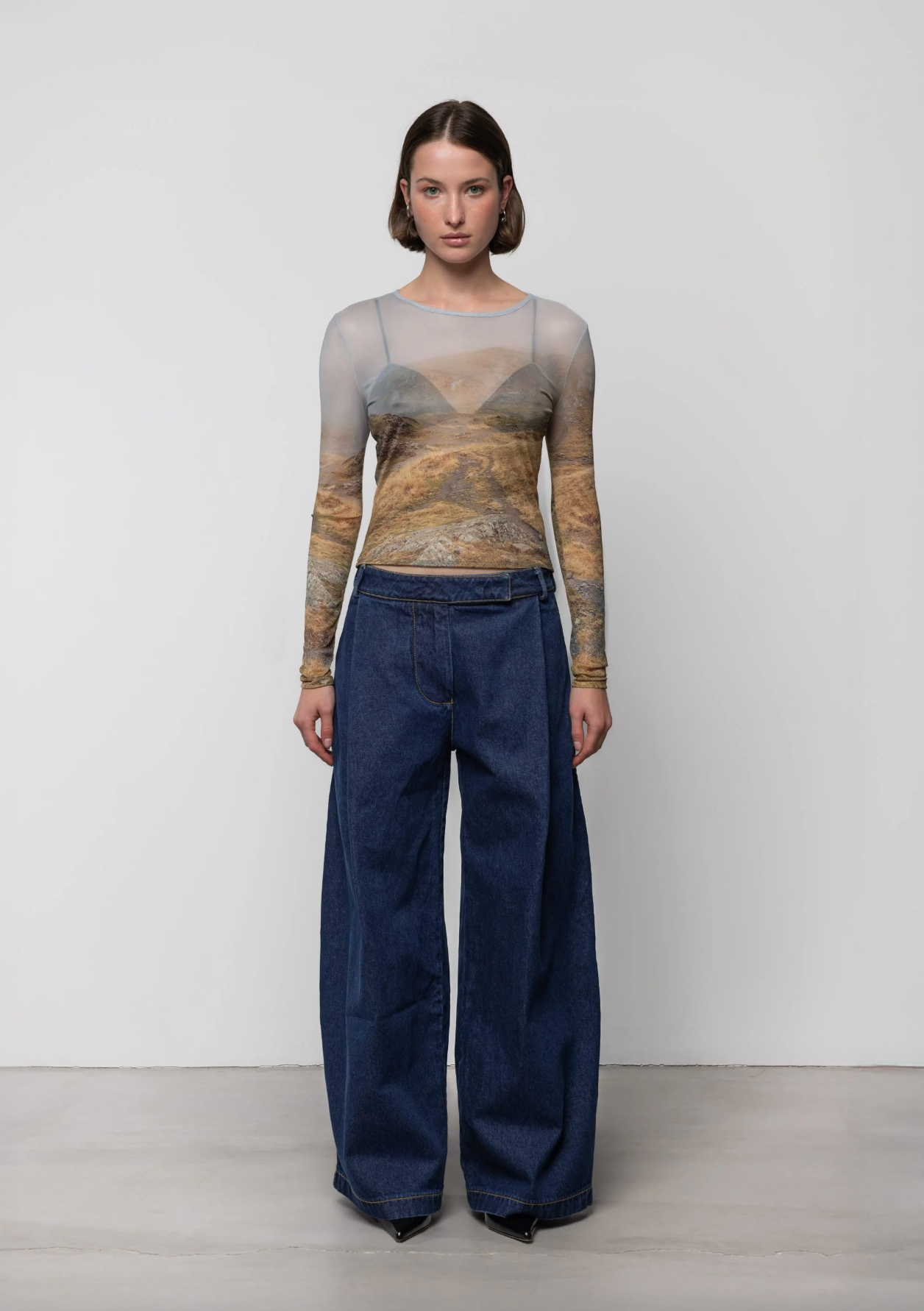 Negoiu Mesh Top