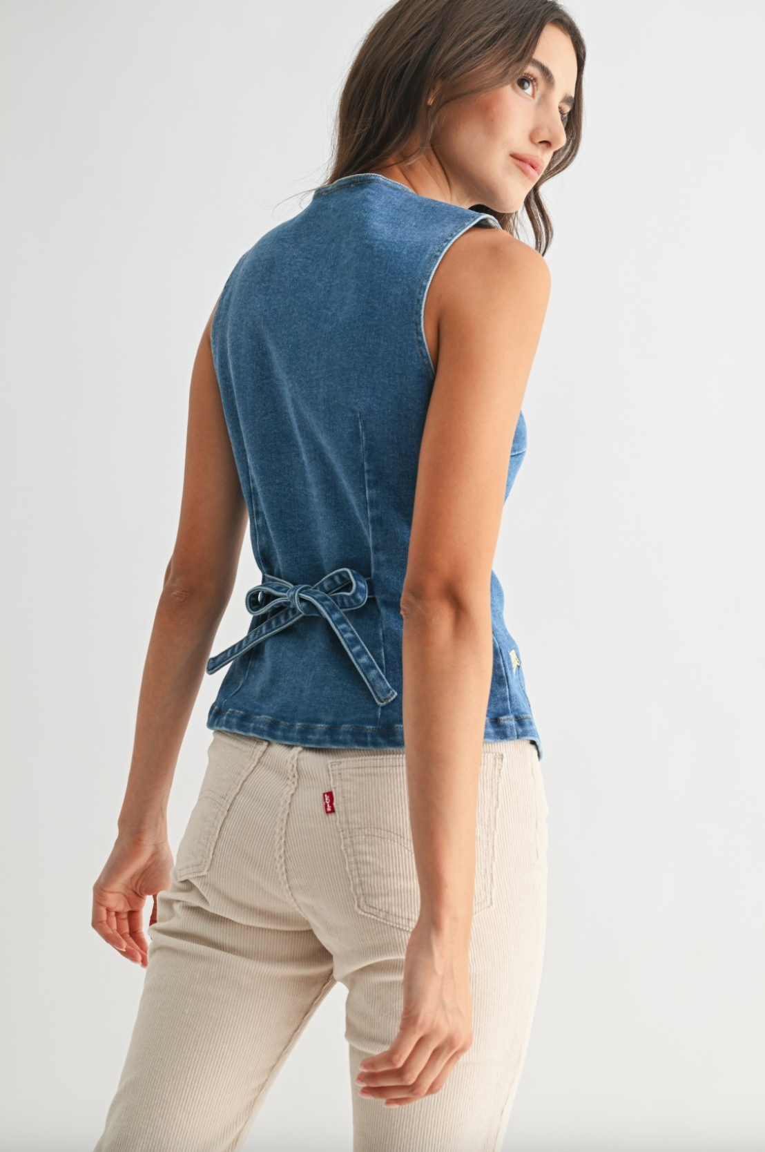 Mare Embroidered Vest