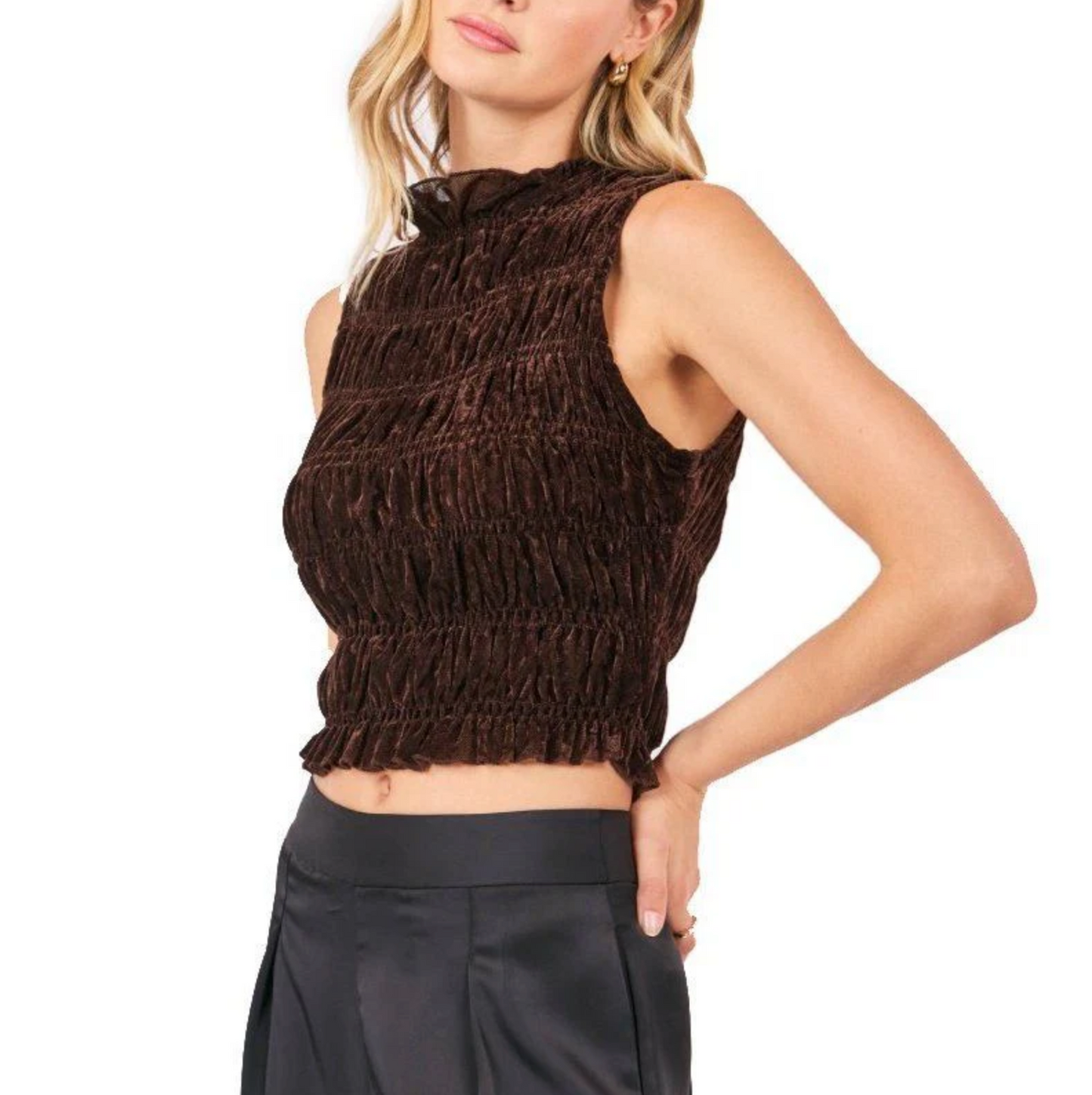 Drama Smocked Top